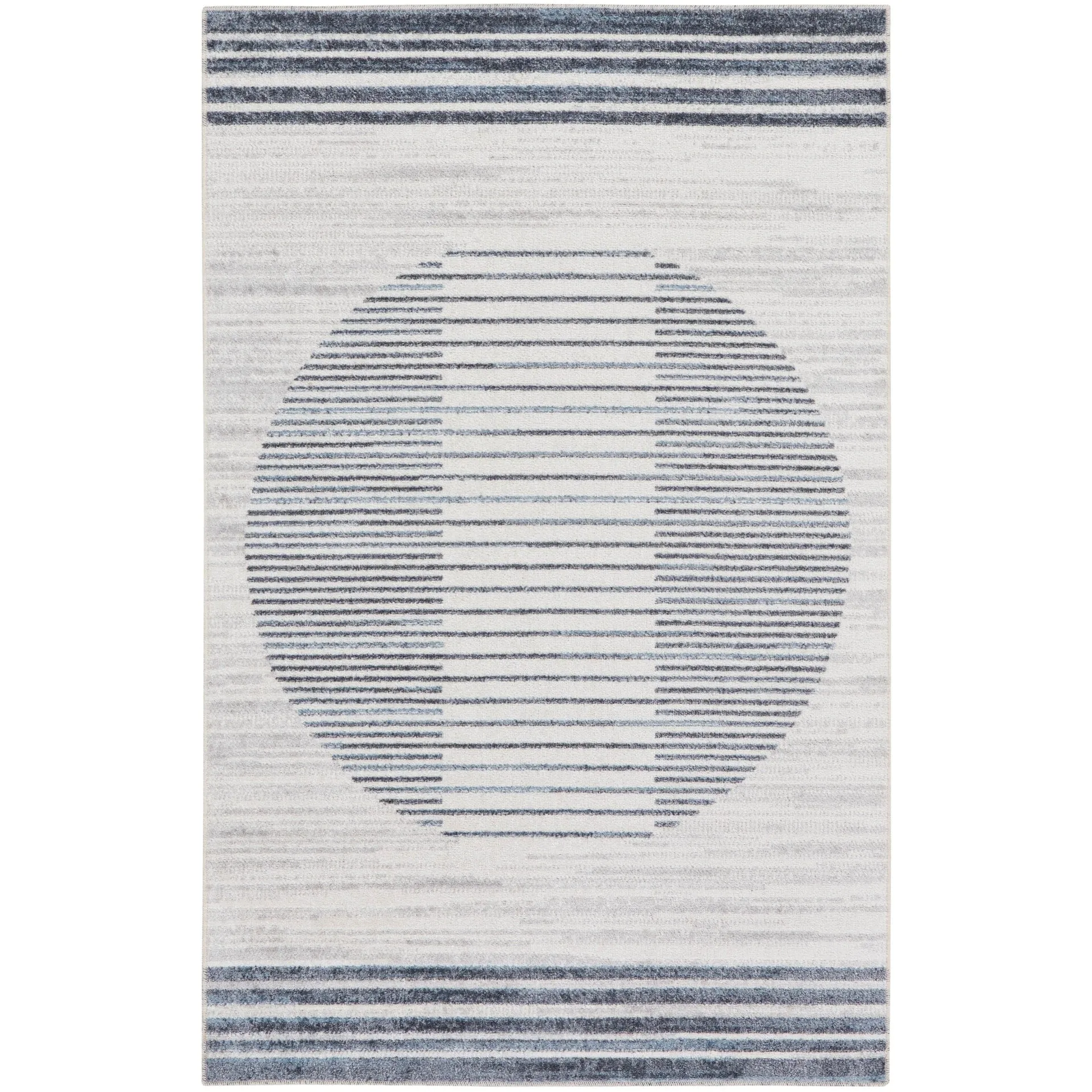 Nourison Astra Machine Washable Linear Area Rug