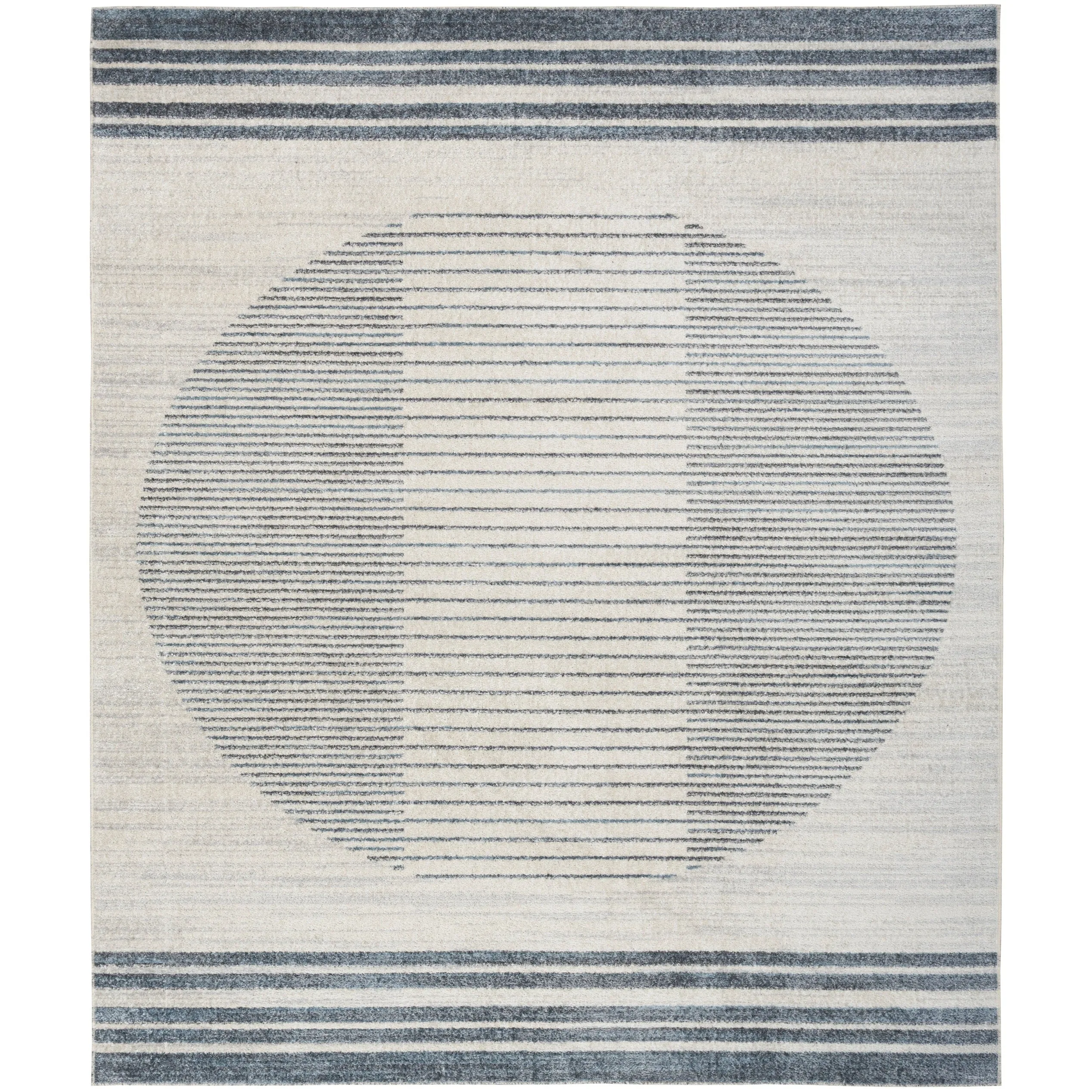 Nourison Astra Machine Washable Linear Area Rug