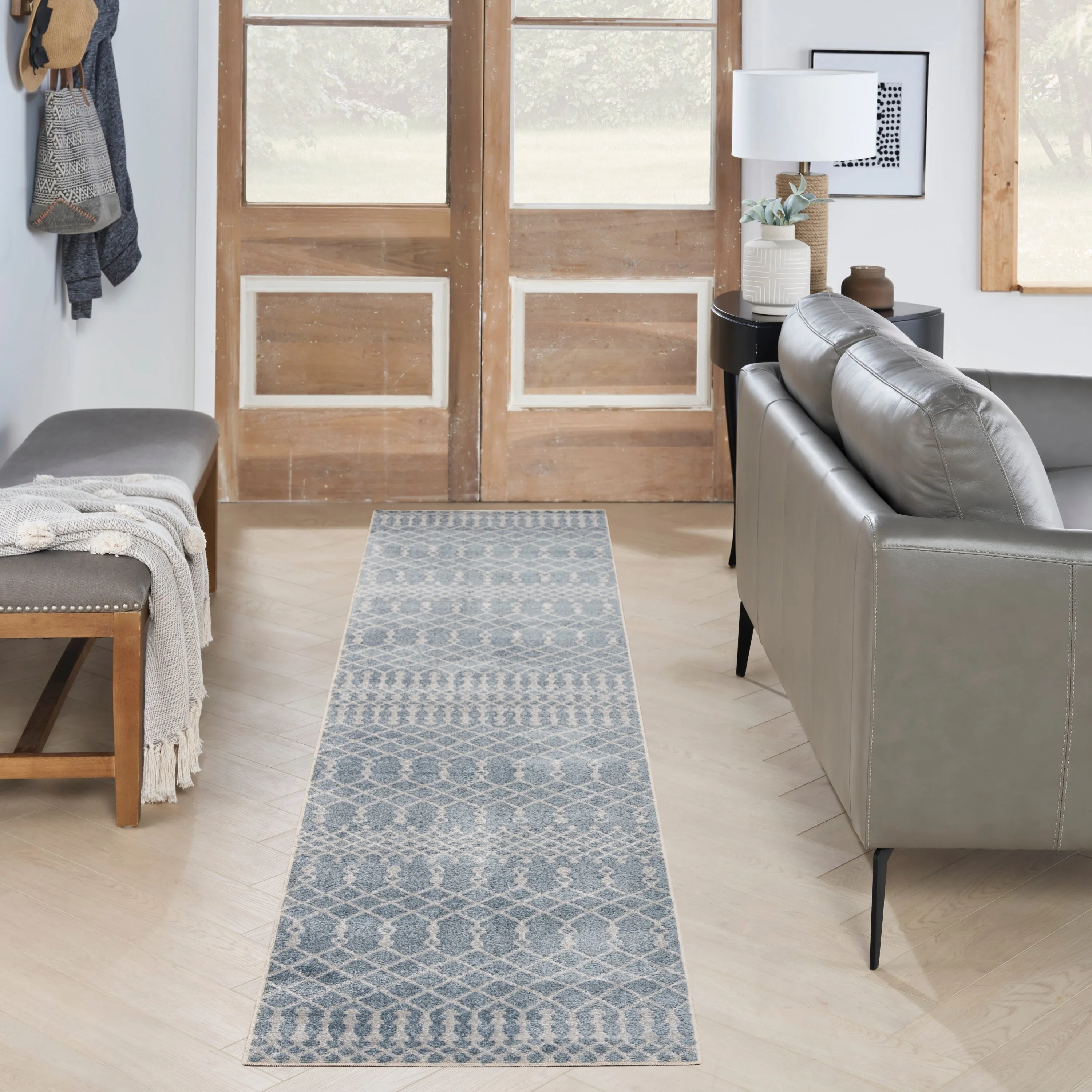 Nourison Astra Machine Washable Moroccan Area Rug