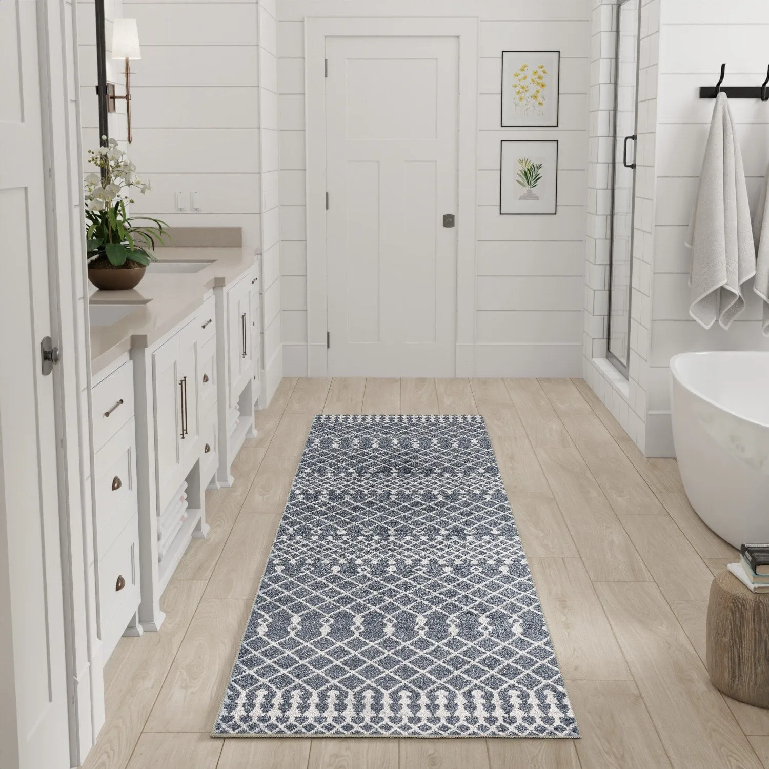 Nourison Astra Machine Washable Moroccan Area Rug