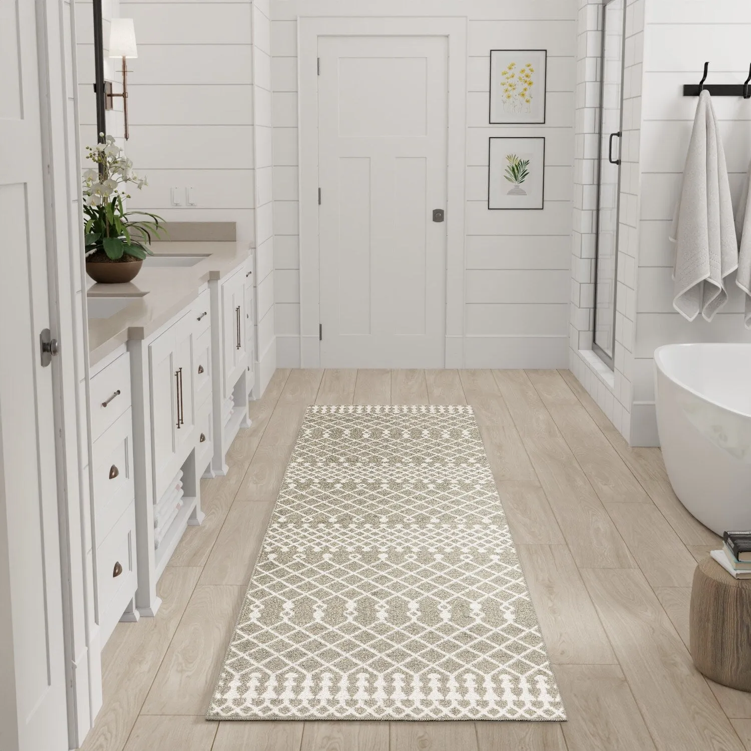 Nourison Astra Machine Washable Moroccan Area Rug