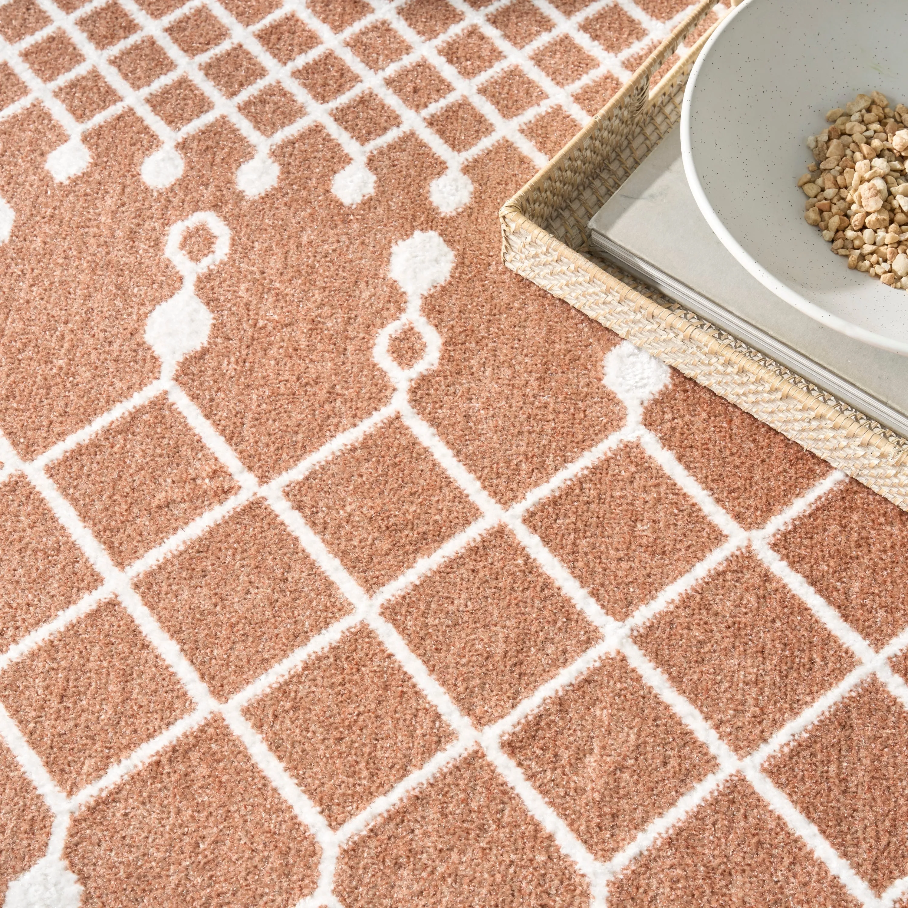 Nourison Astra Machine Washable Moroccan Area Rug