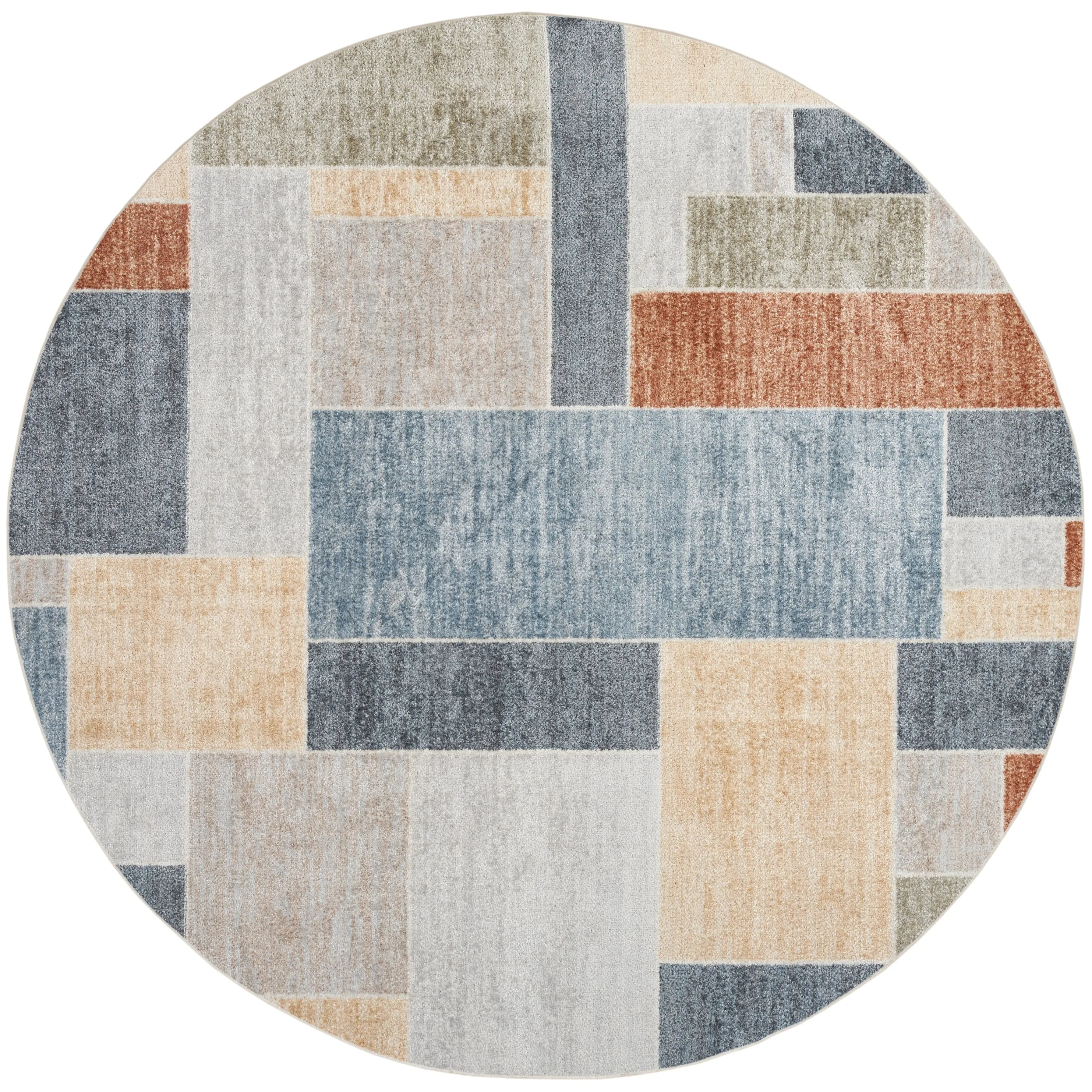 Nourison Astra Machine Washable Paneled Area Rug