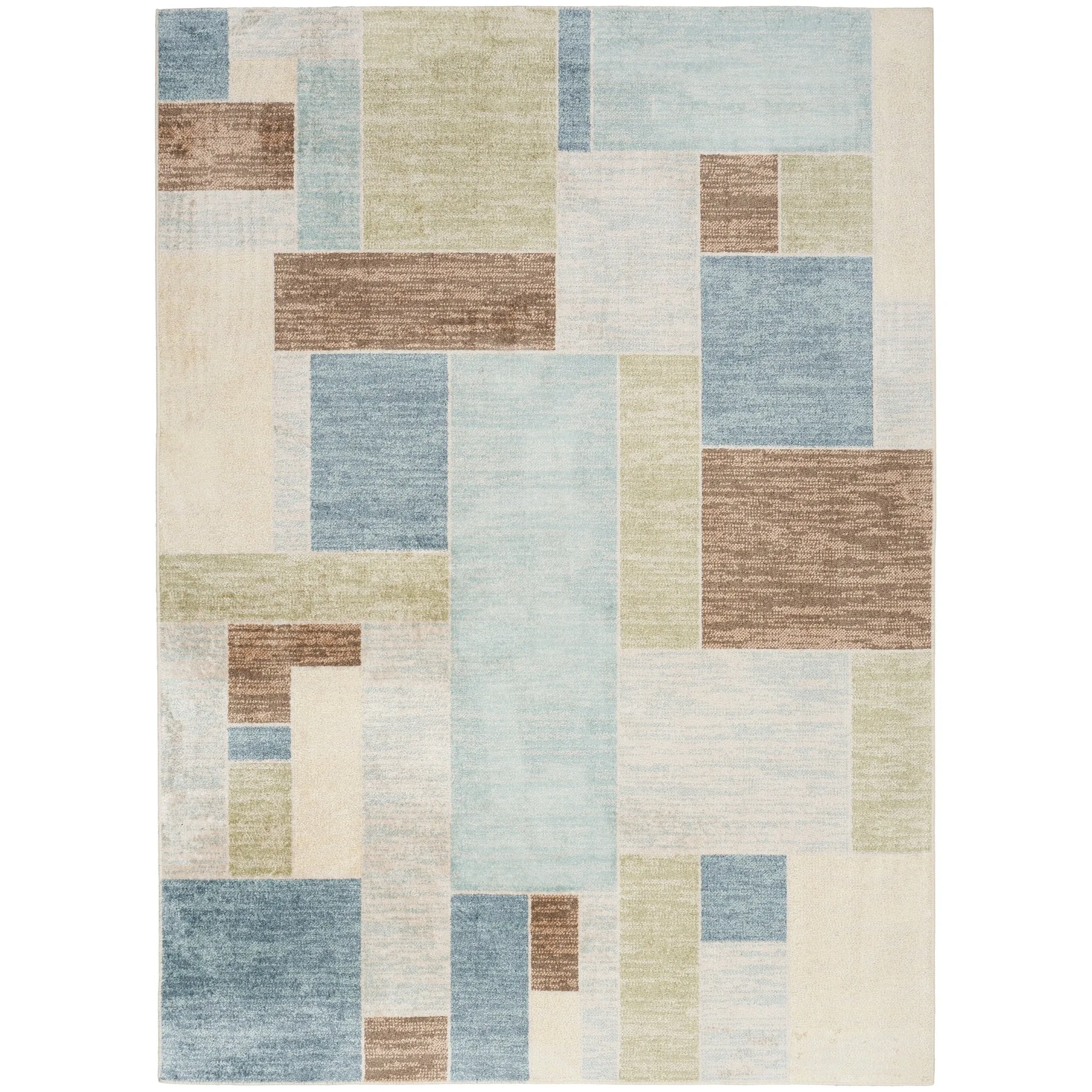 Nourison Astra Machine Washable Paneled Area Rug