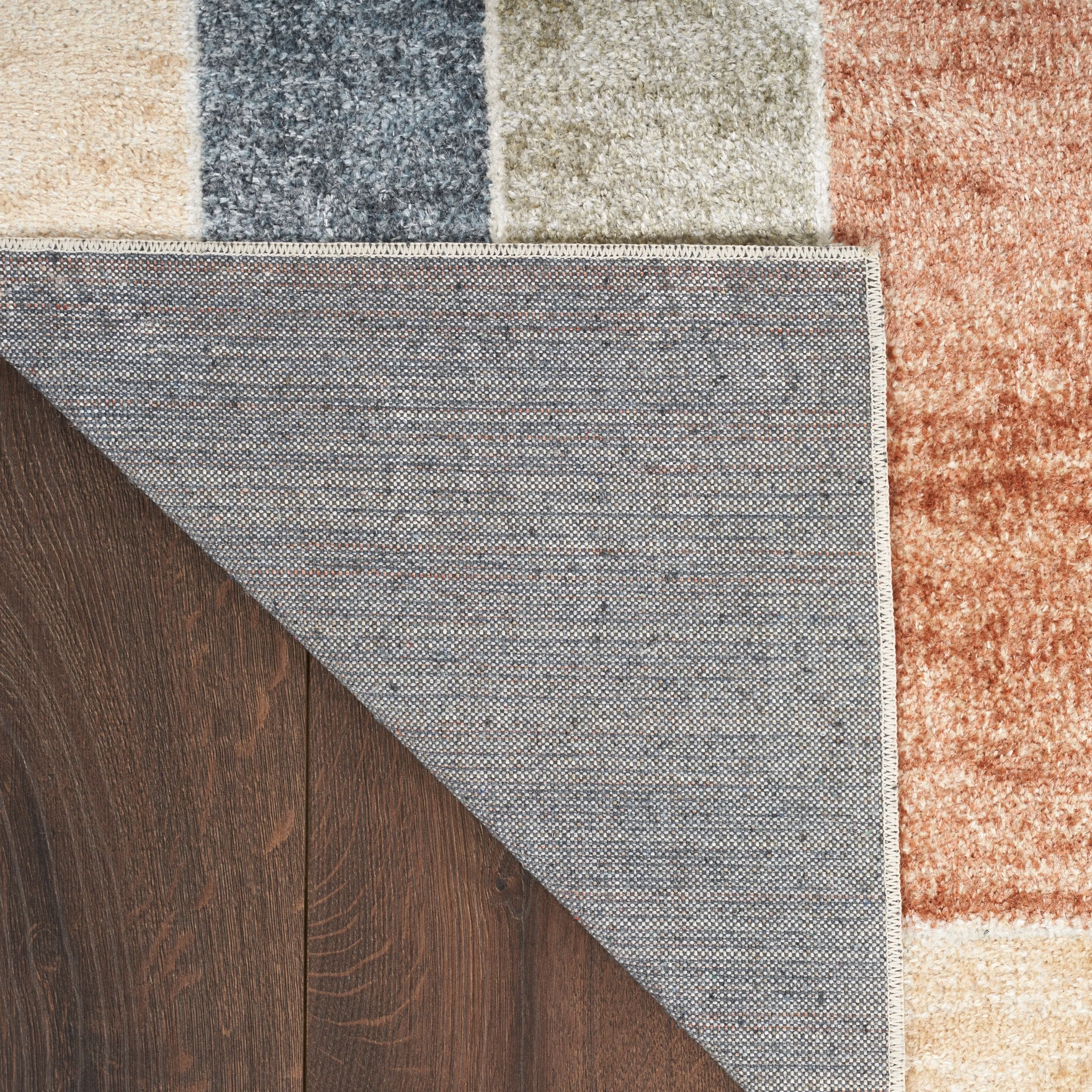 Nourison Astra Machine Washable Paneled Area Rug