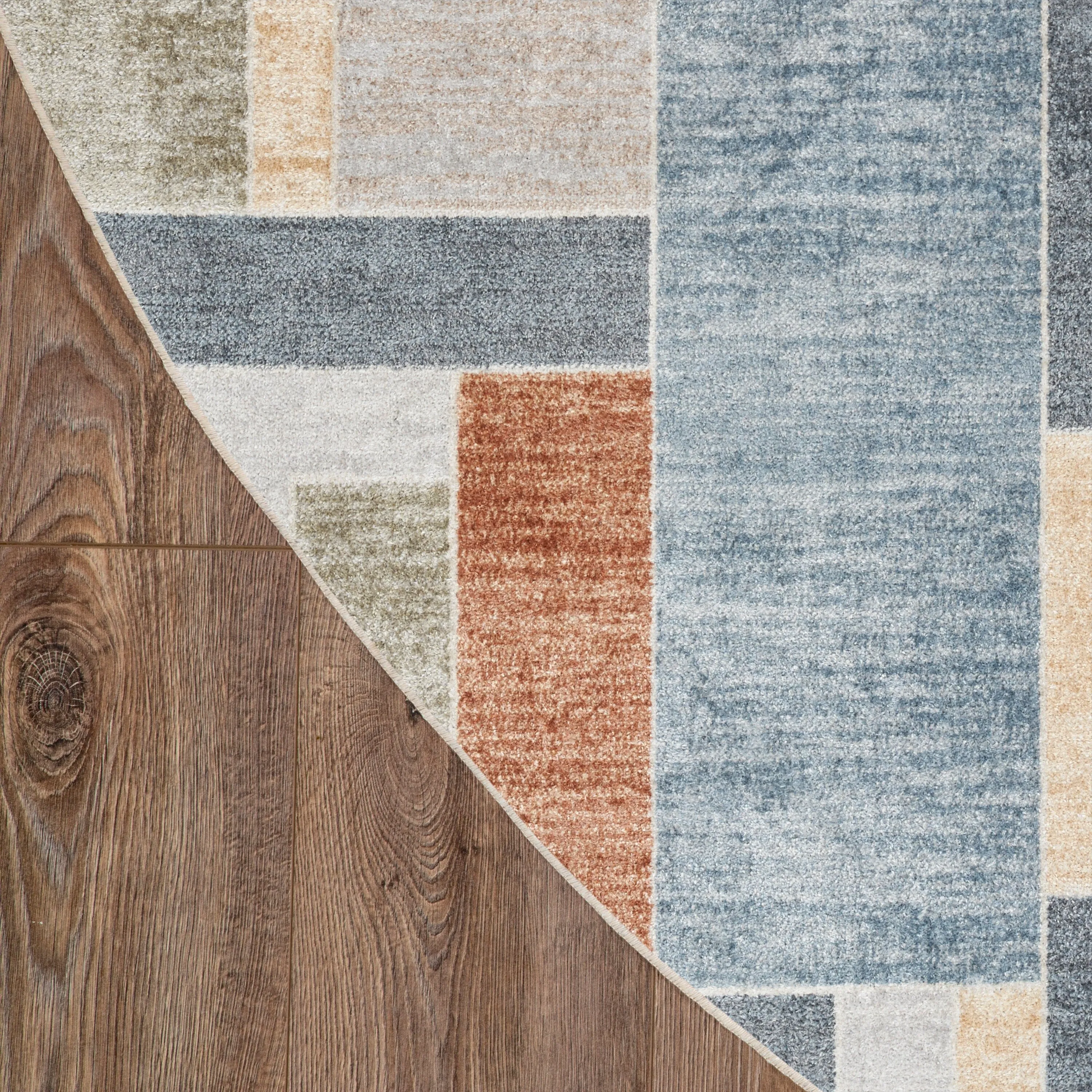 Nourison Astra Machine Washable Paneled Area Rug