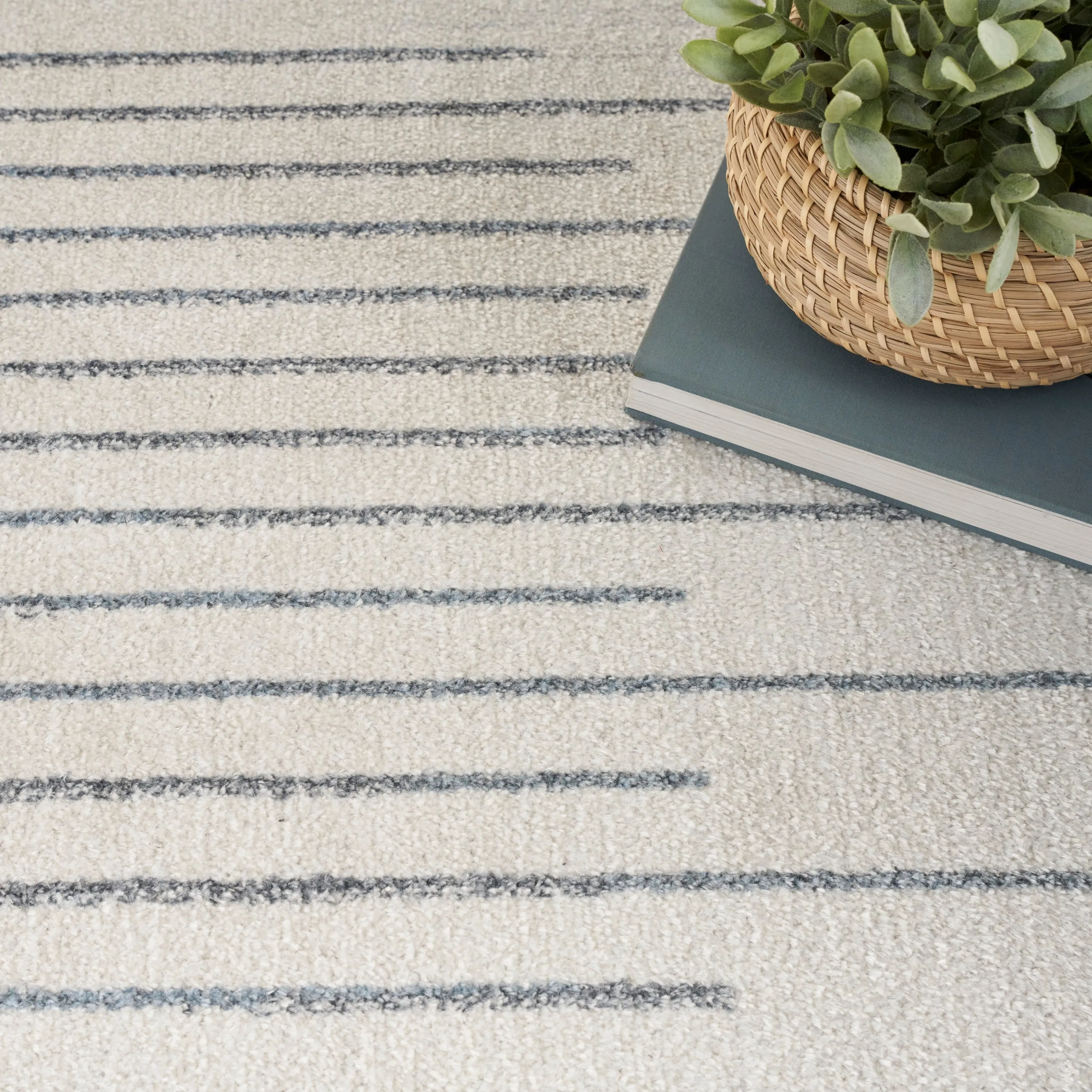 Nourison Astra Machine Washable Striated Area Rug