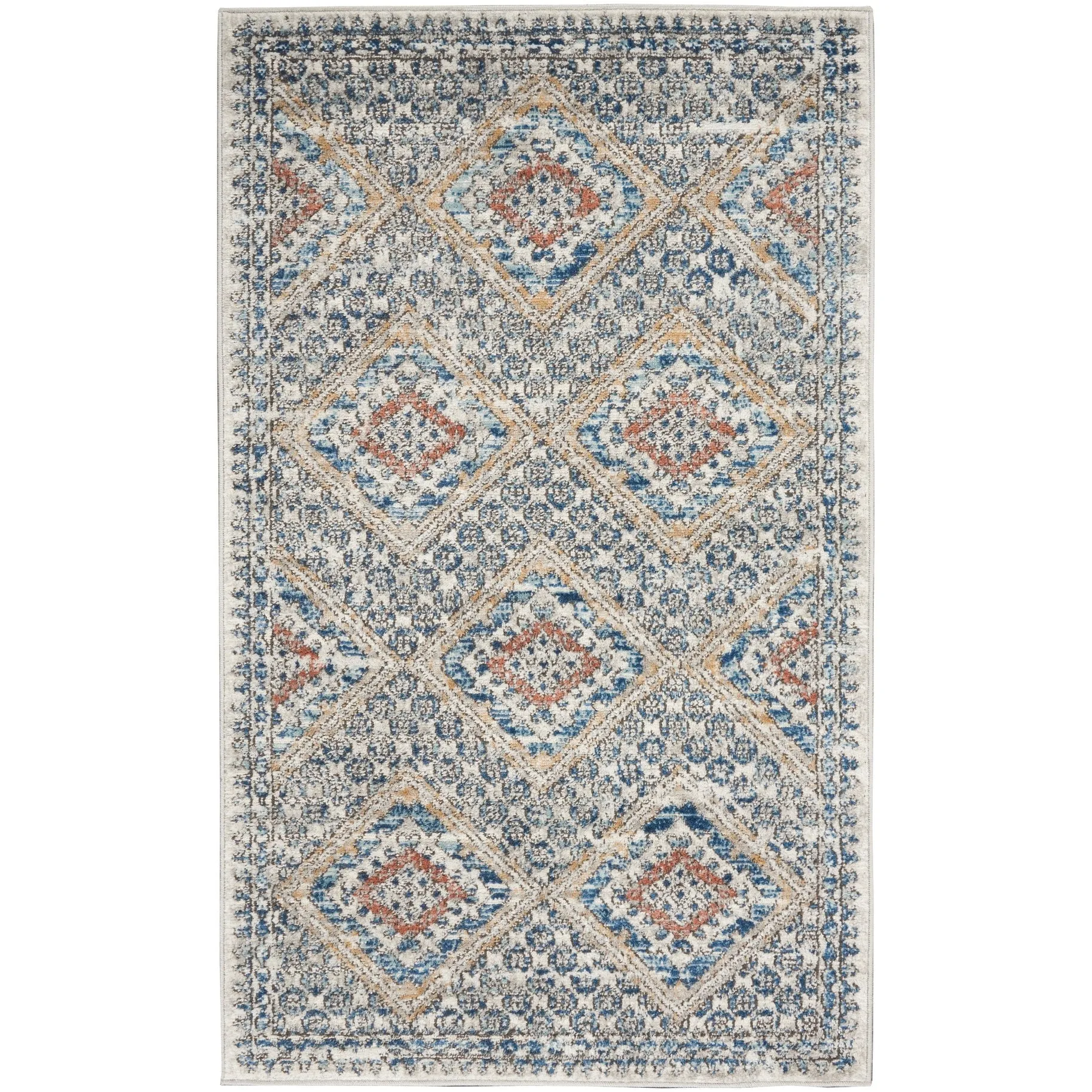 Nourison Concerto Traditional Persian Diamond Area Rug