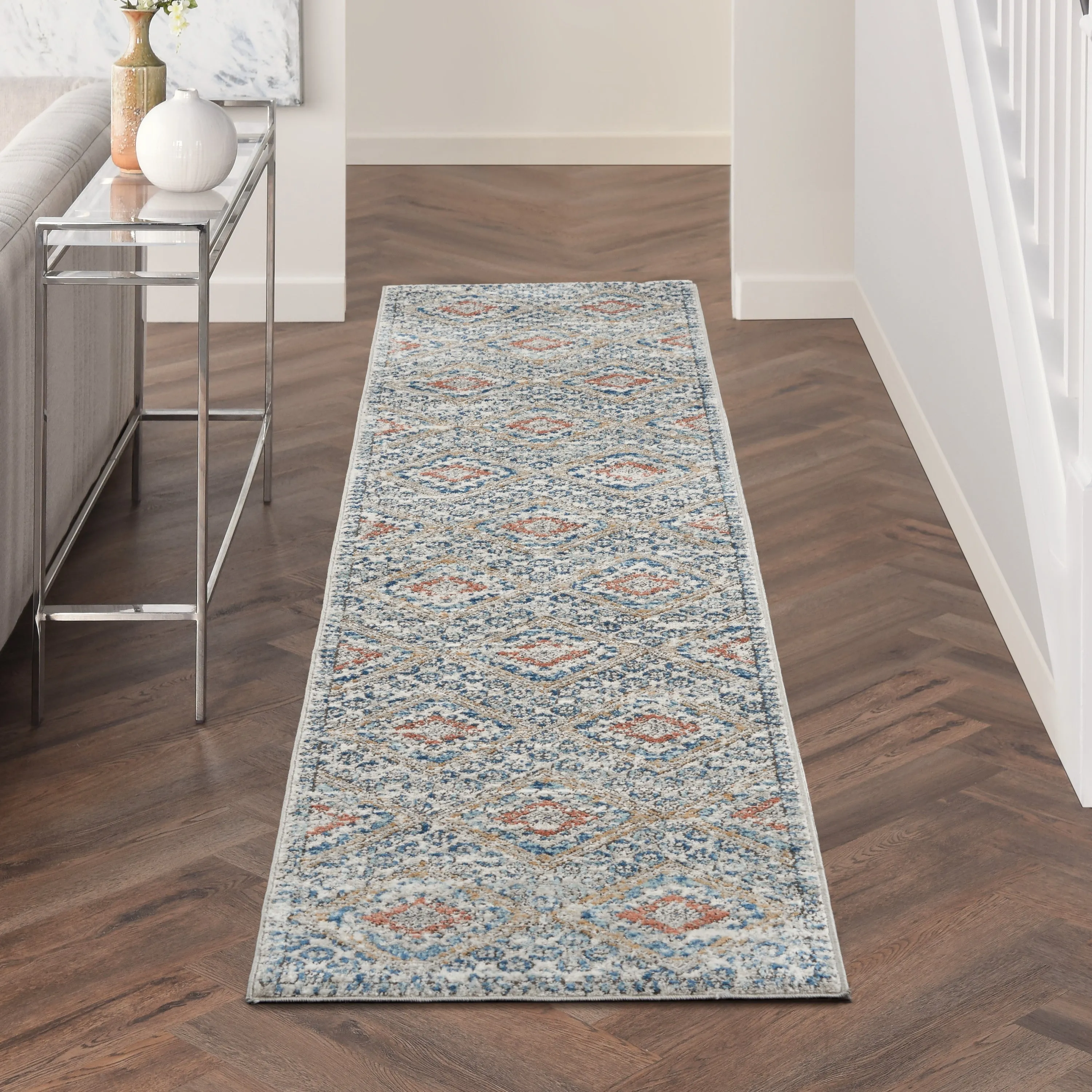Nourison Concerto Traditional Persian Diamond Area Rug