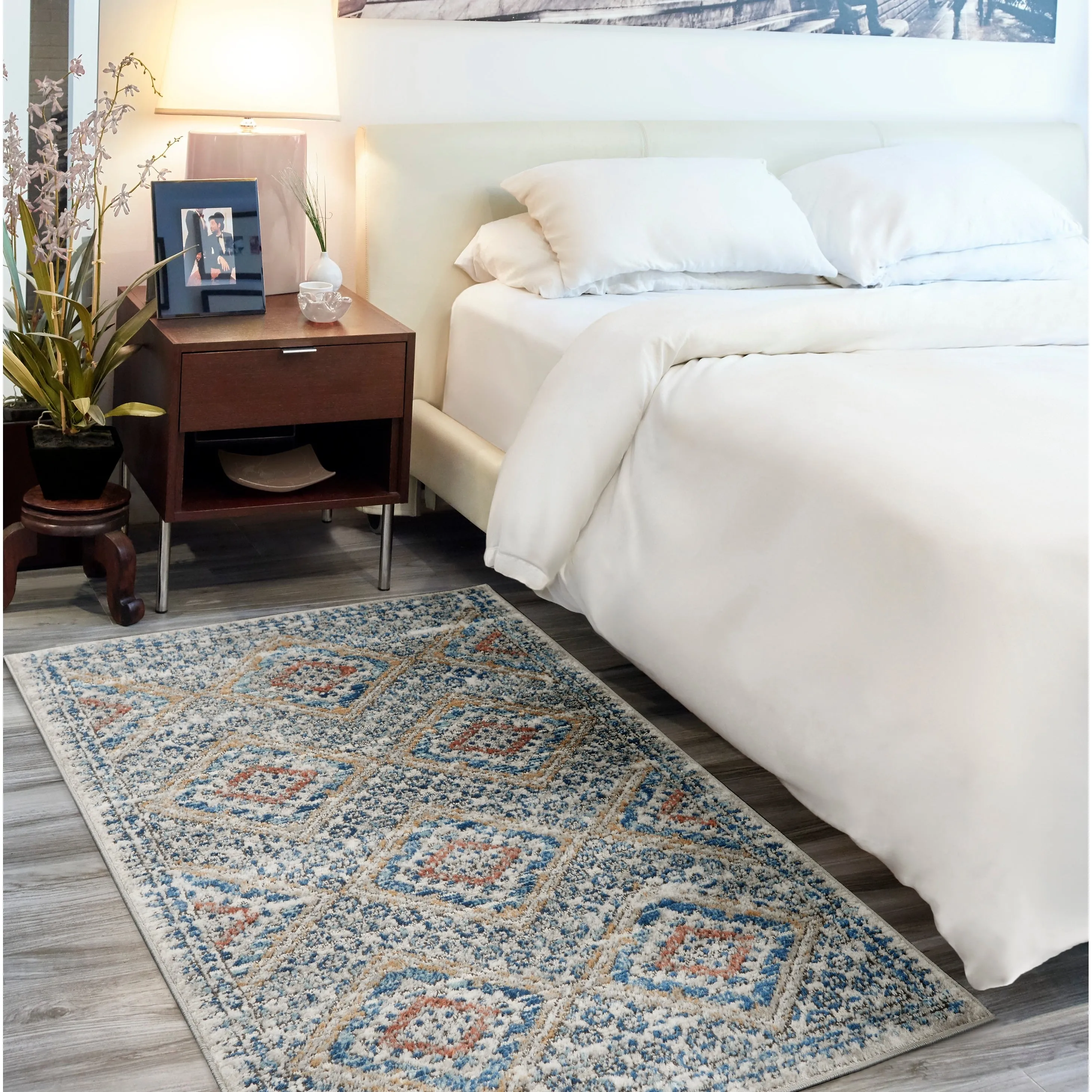 Nourison Concerto Traditional Persian Diamond Area Rug