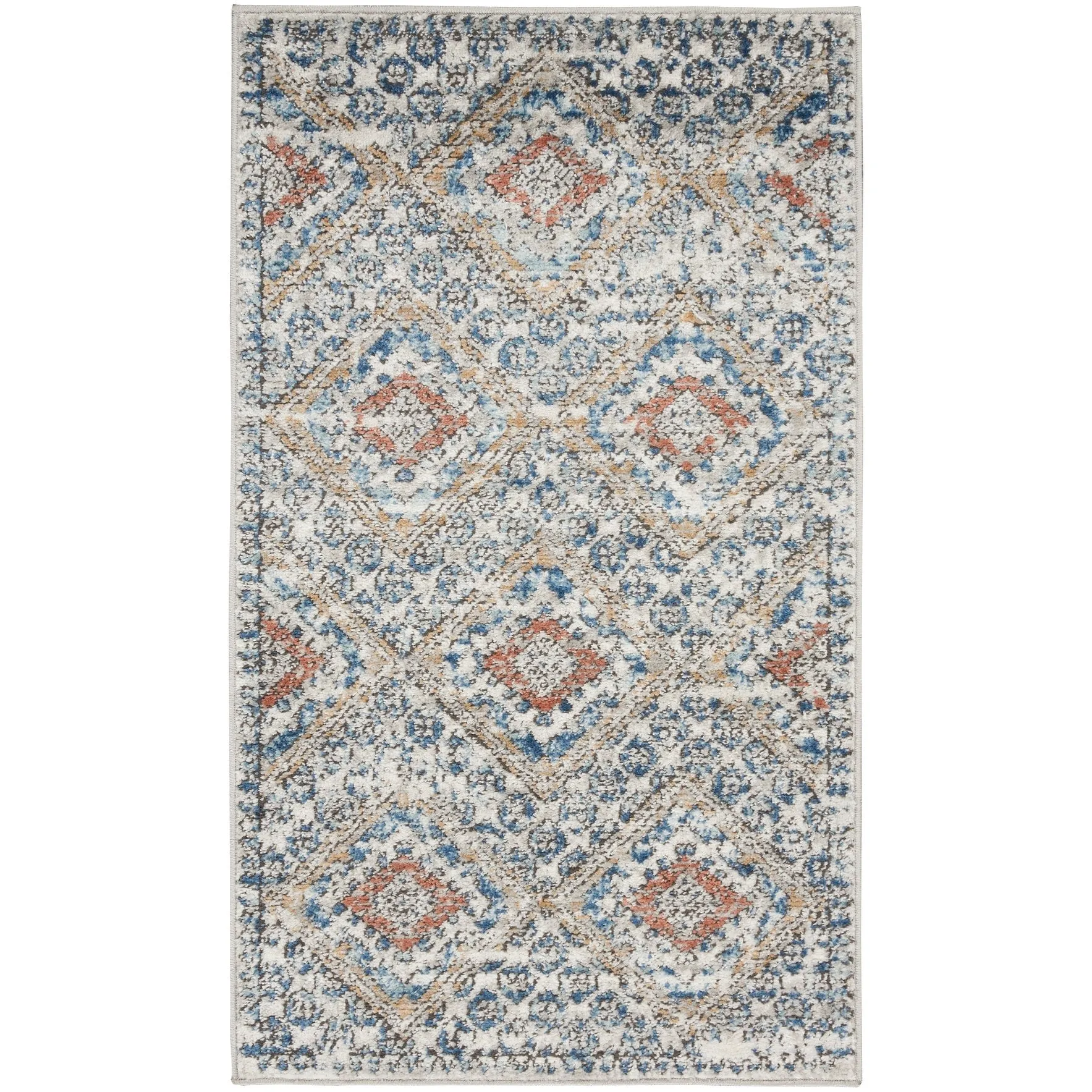 Nourison Concerto Traditional Persian Diamond Area Rug