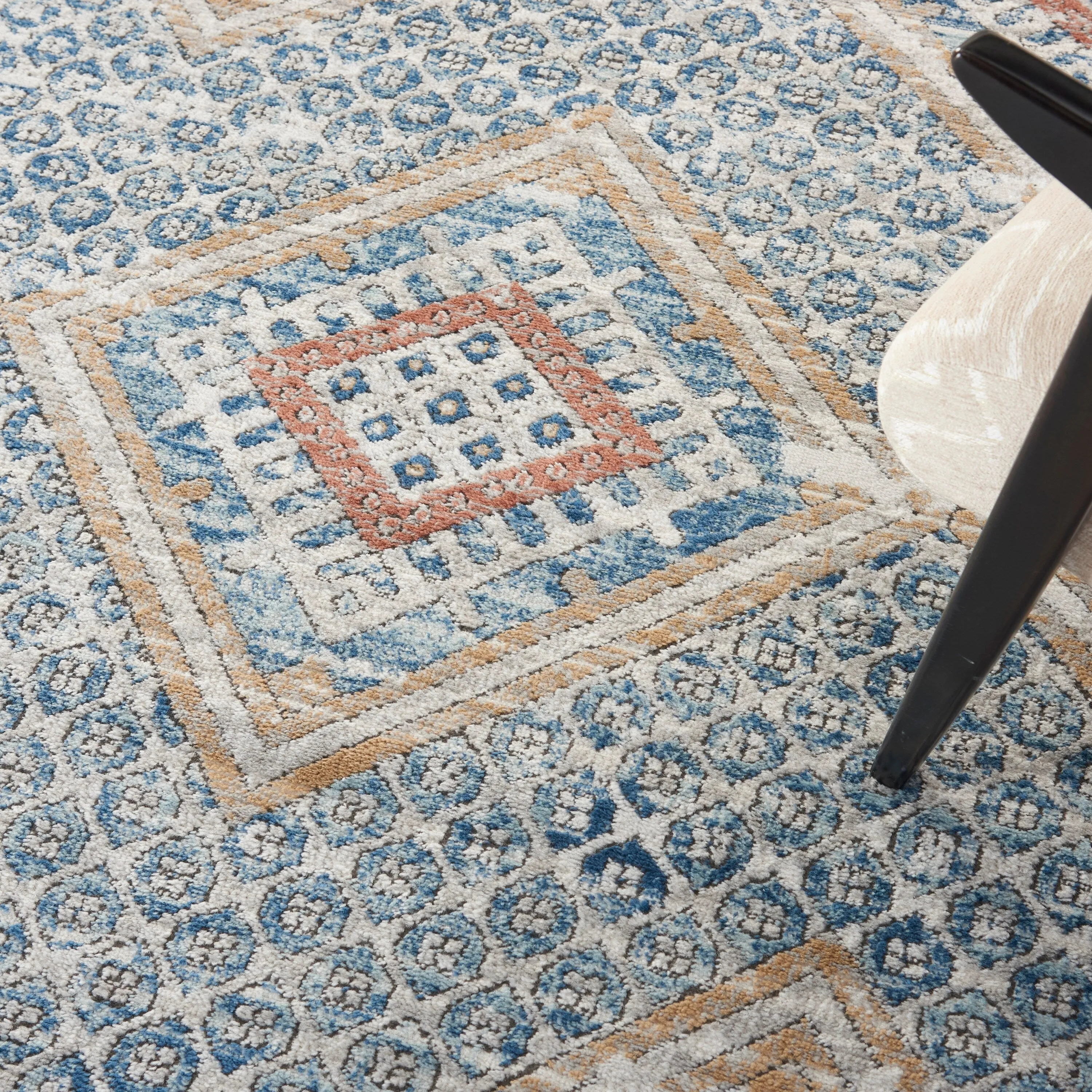 Nourison Concerto Traditional Persian Diamond Area Rug