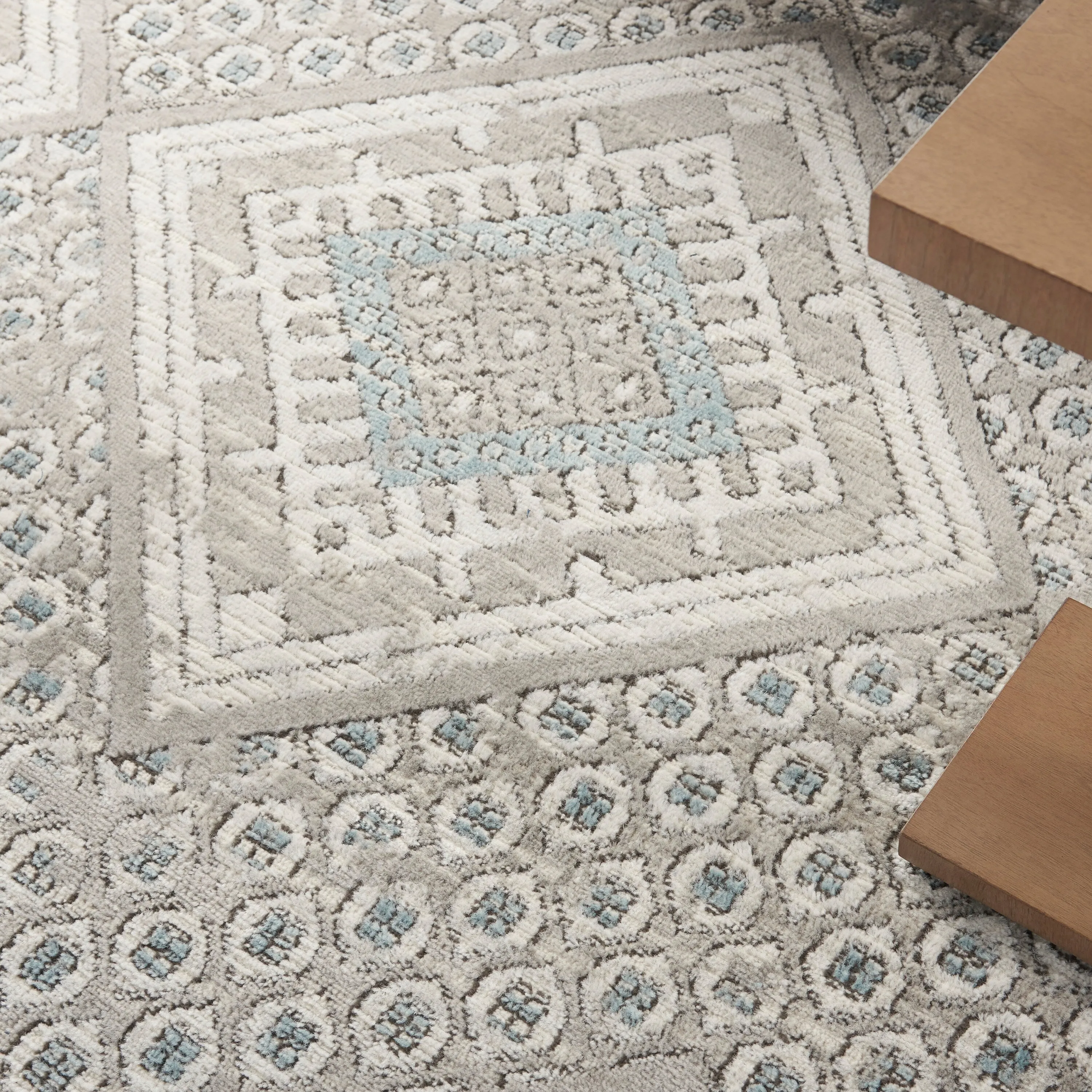 Nourison Concerto Traditional Persian Diamond Area Rug
