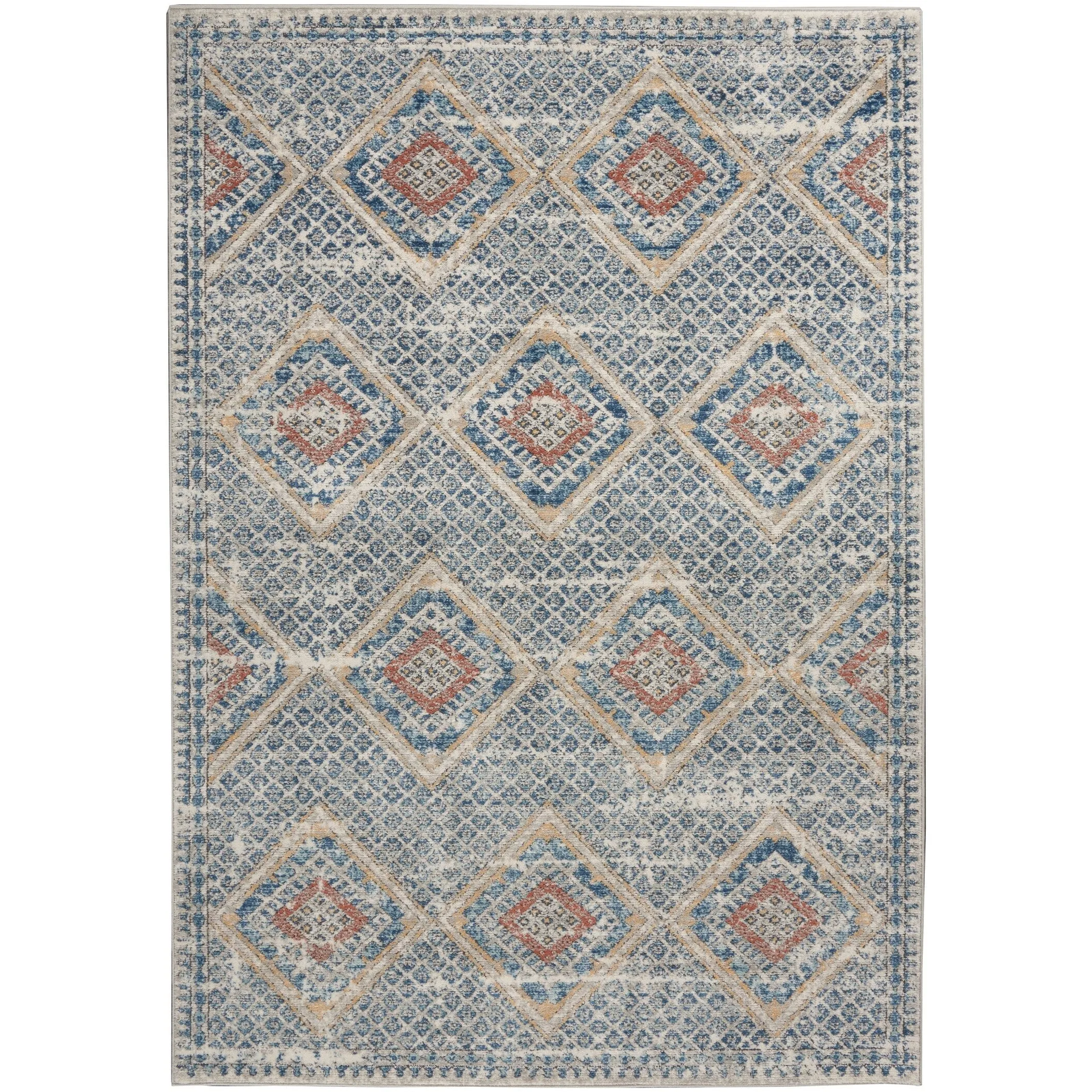 Nourison Concerto Traditional Persian Diamond Area Rug
