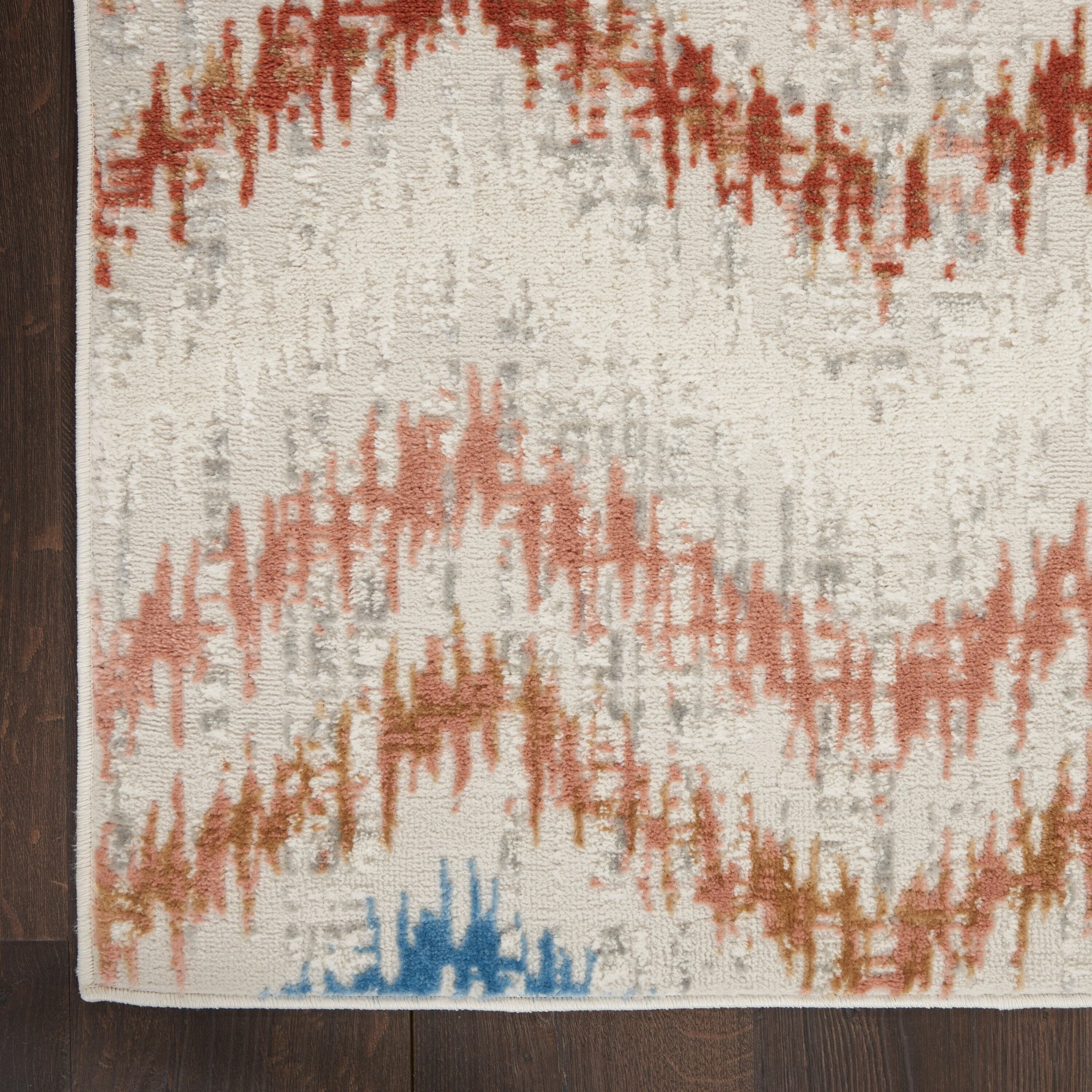 Nourison Elation Chevron Abstract Modern Area Rug
