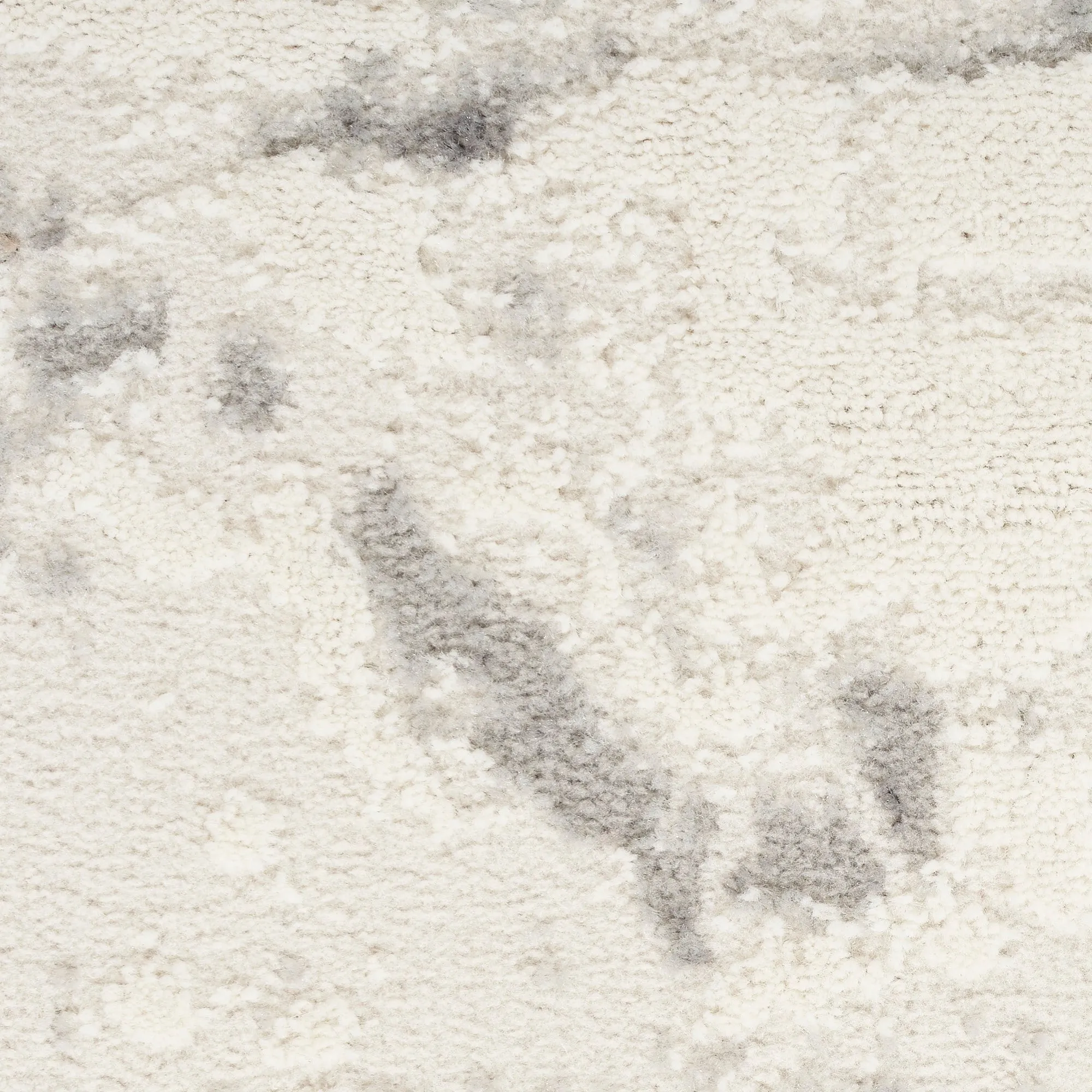 Nourison Elation Contemporary Abstract Ivory Grey Area Rug