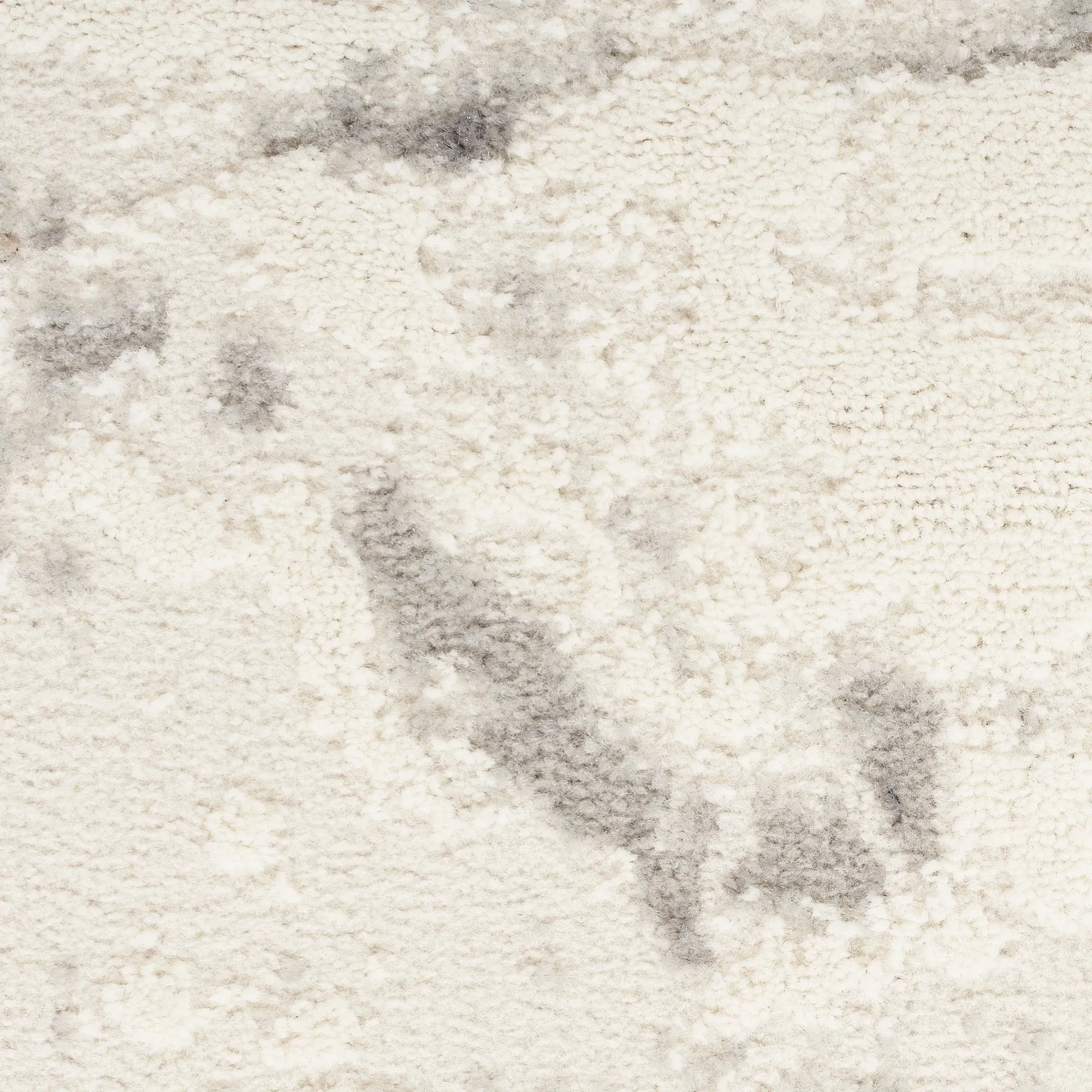 Nourison Elation Contemporary Abstract Ivory Grey Area Rug