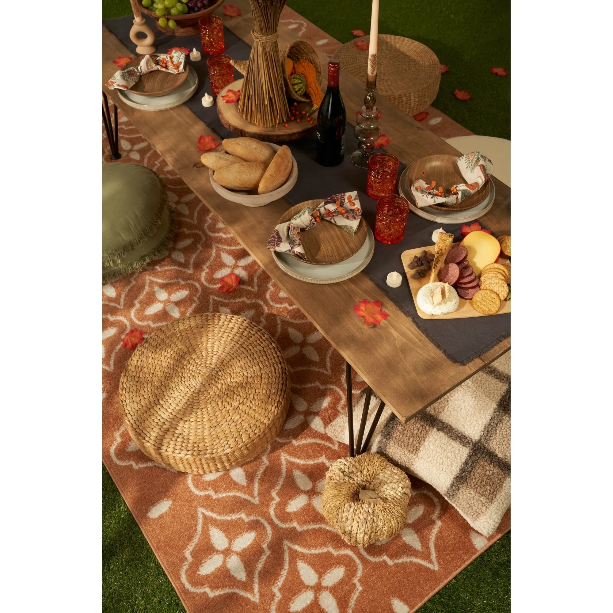 Nourison Essentials Indoor/Outdoor Moroccan Area Rug