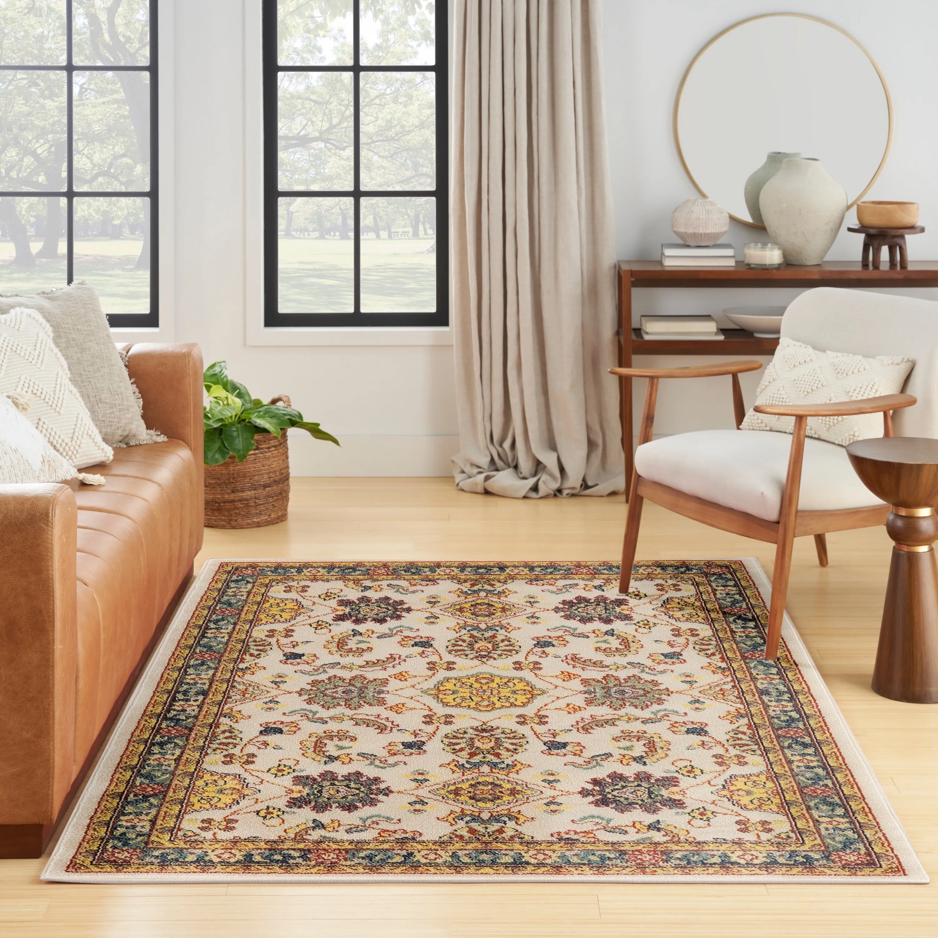 Nourison Essentials Indoor/Outdoor Persian Area Rug