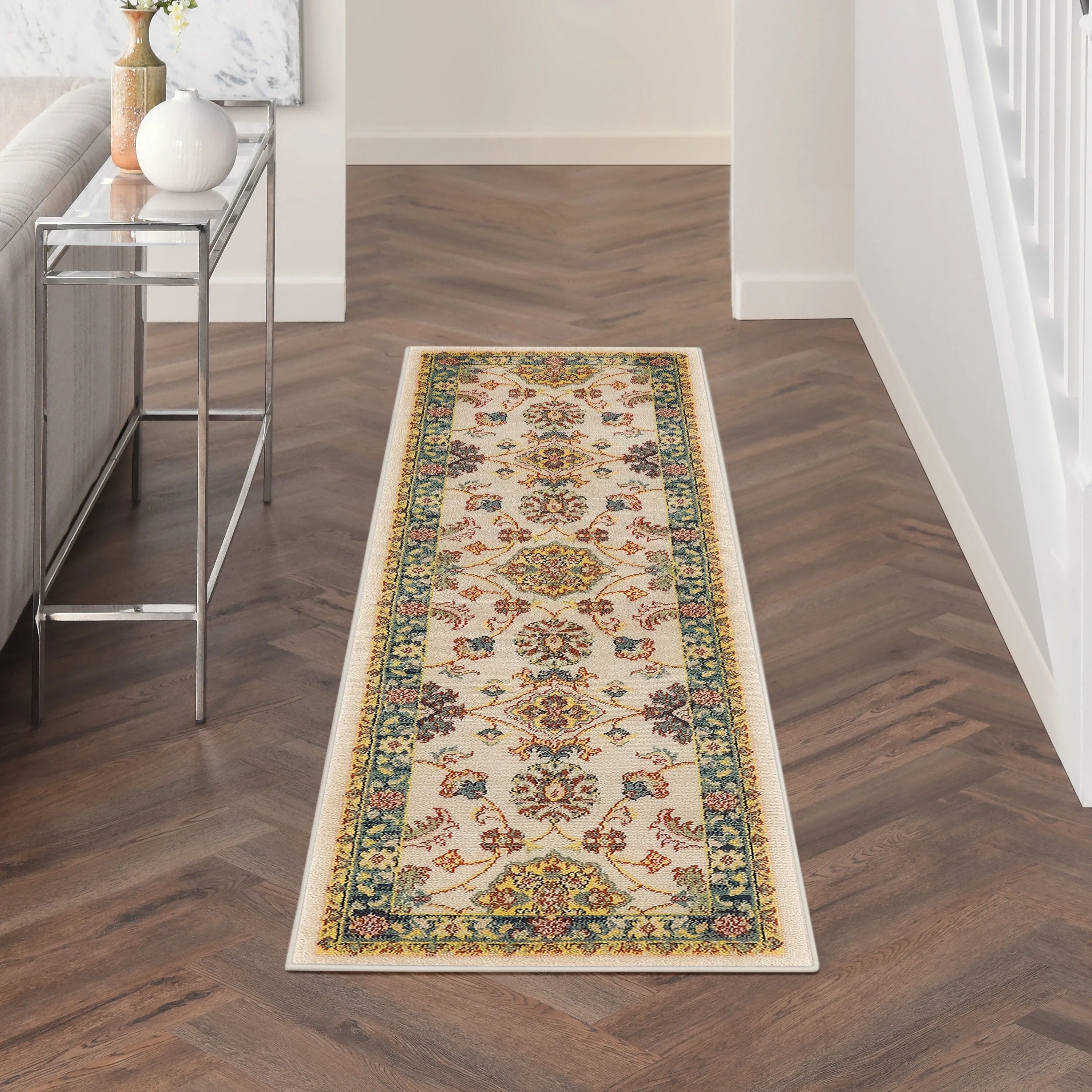 Nourison Essentials Indoor/Outdoor Persian Area Rug