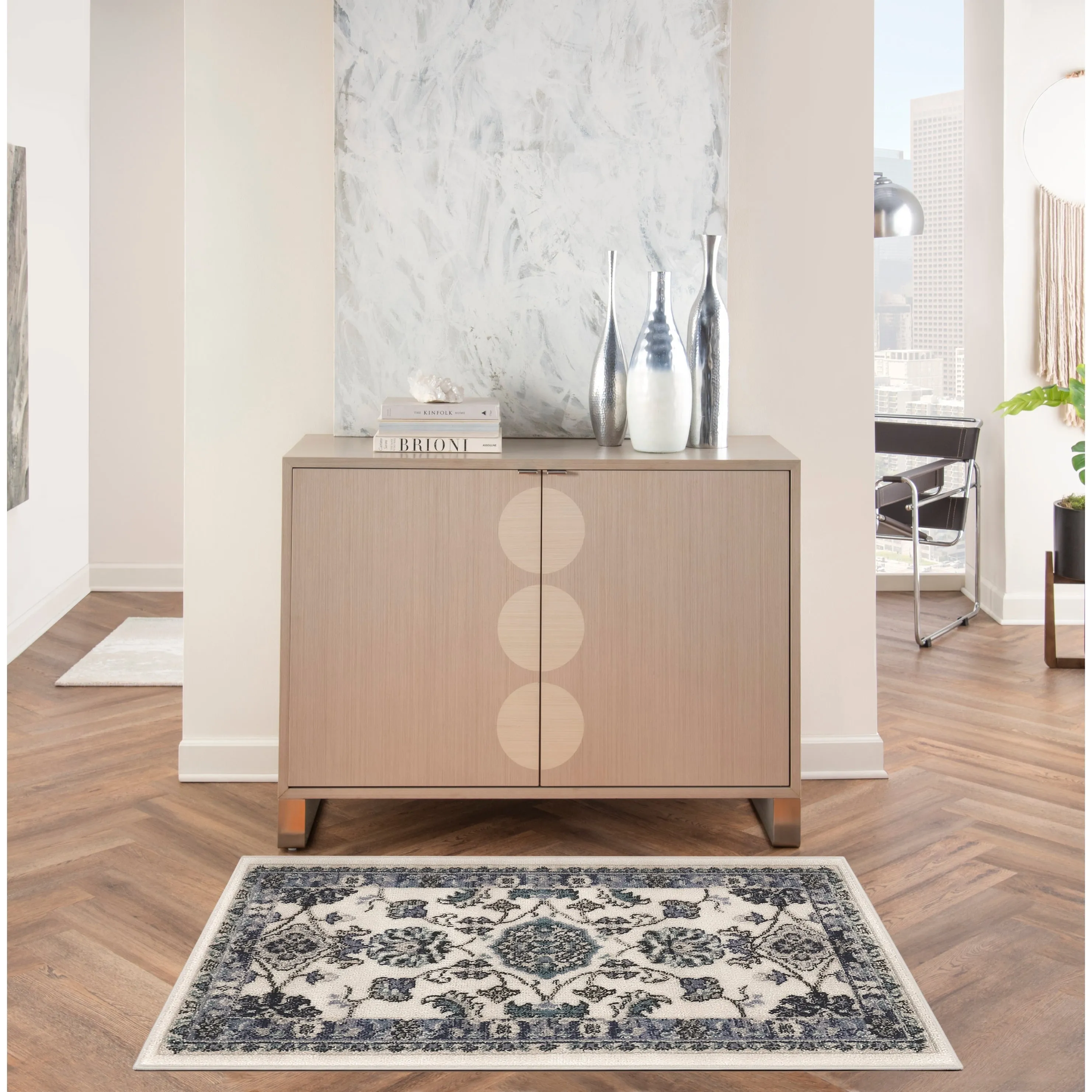 Nourison Essentials Indoor/Outdoor Persian Area Rug