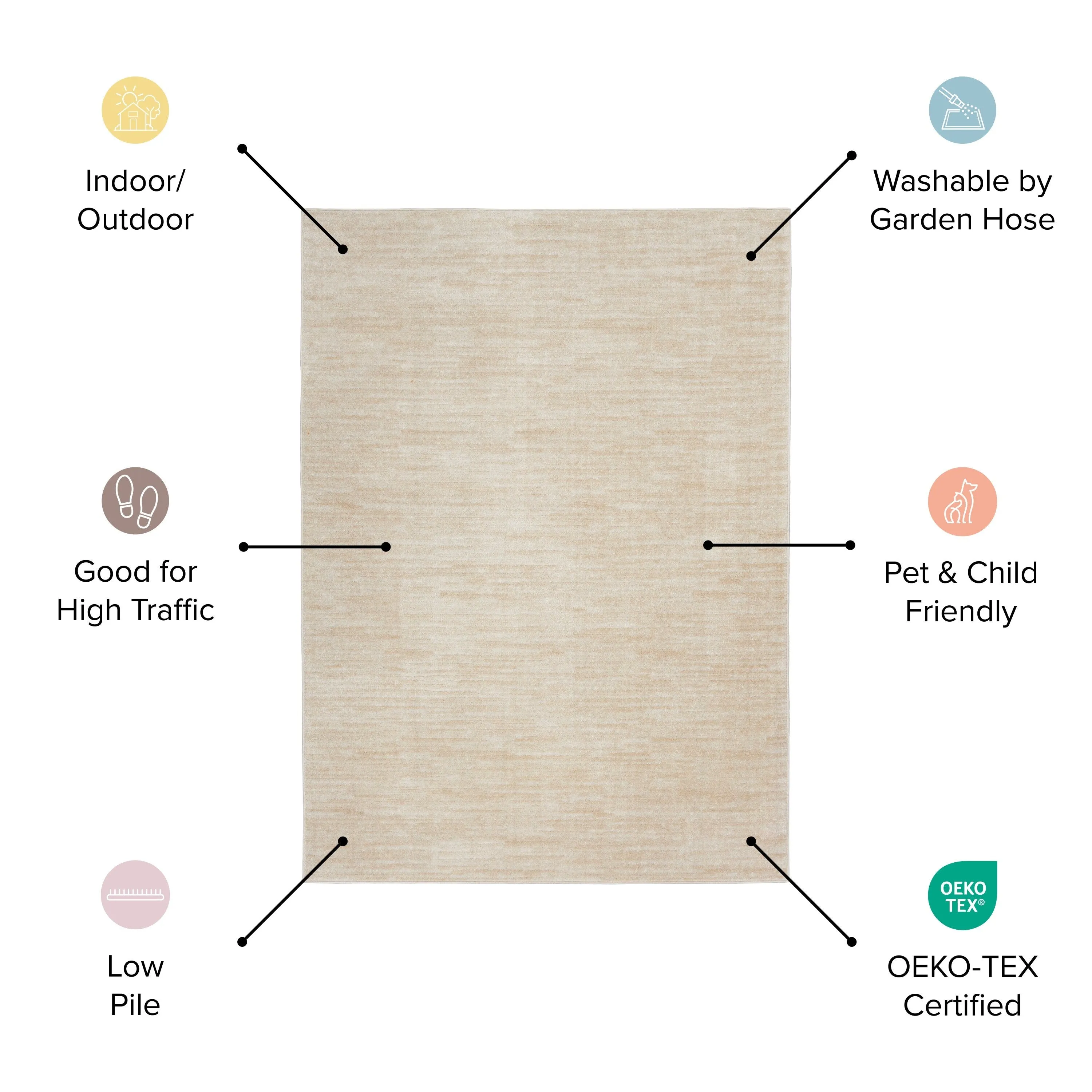 Nourison Essentials Indoor/Outdoor Persian Area Rug