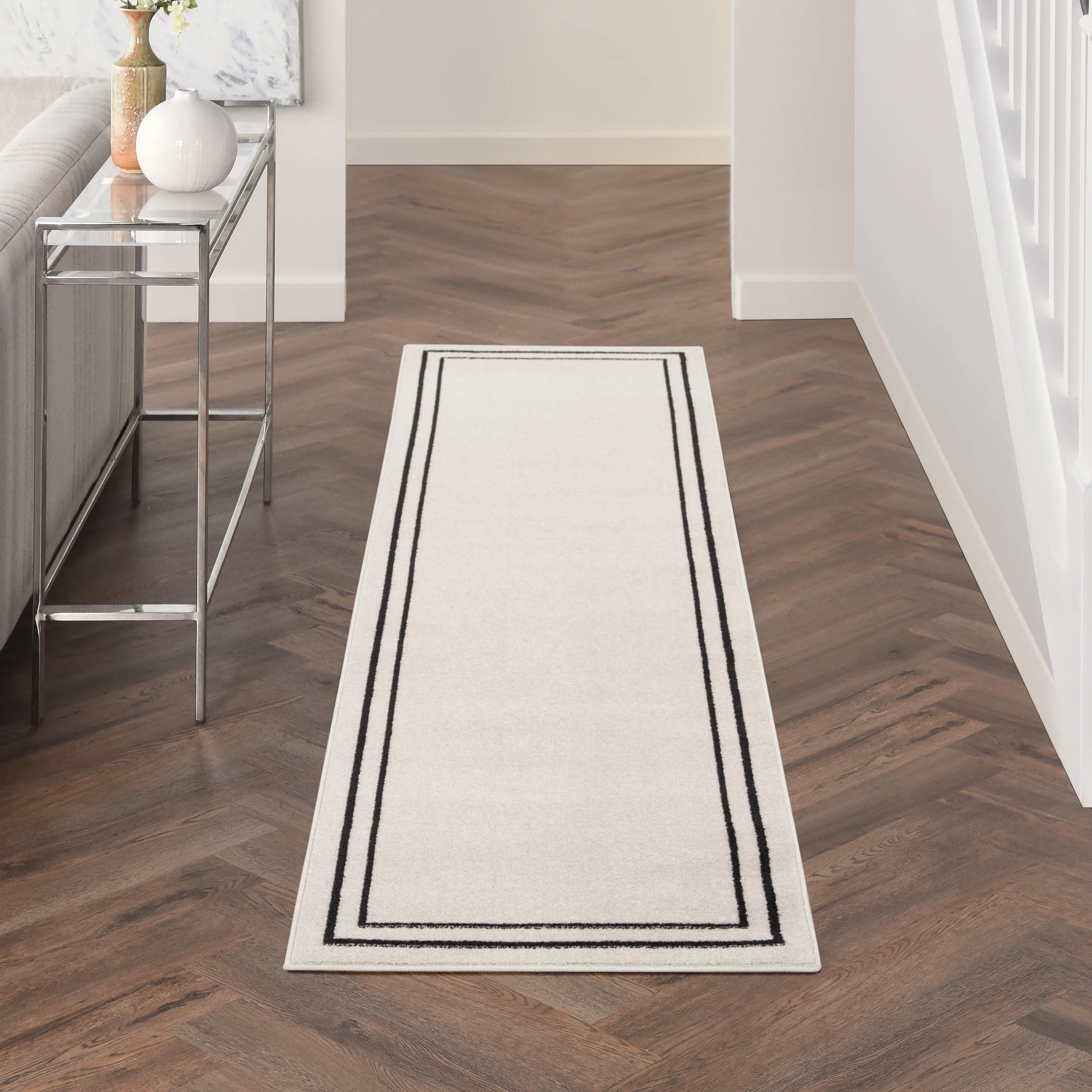 Nourison Essentials Indoor/Outdoor Solid Area Rug