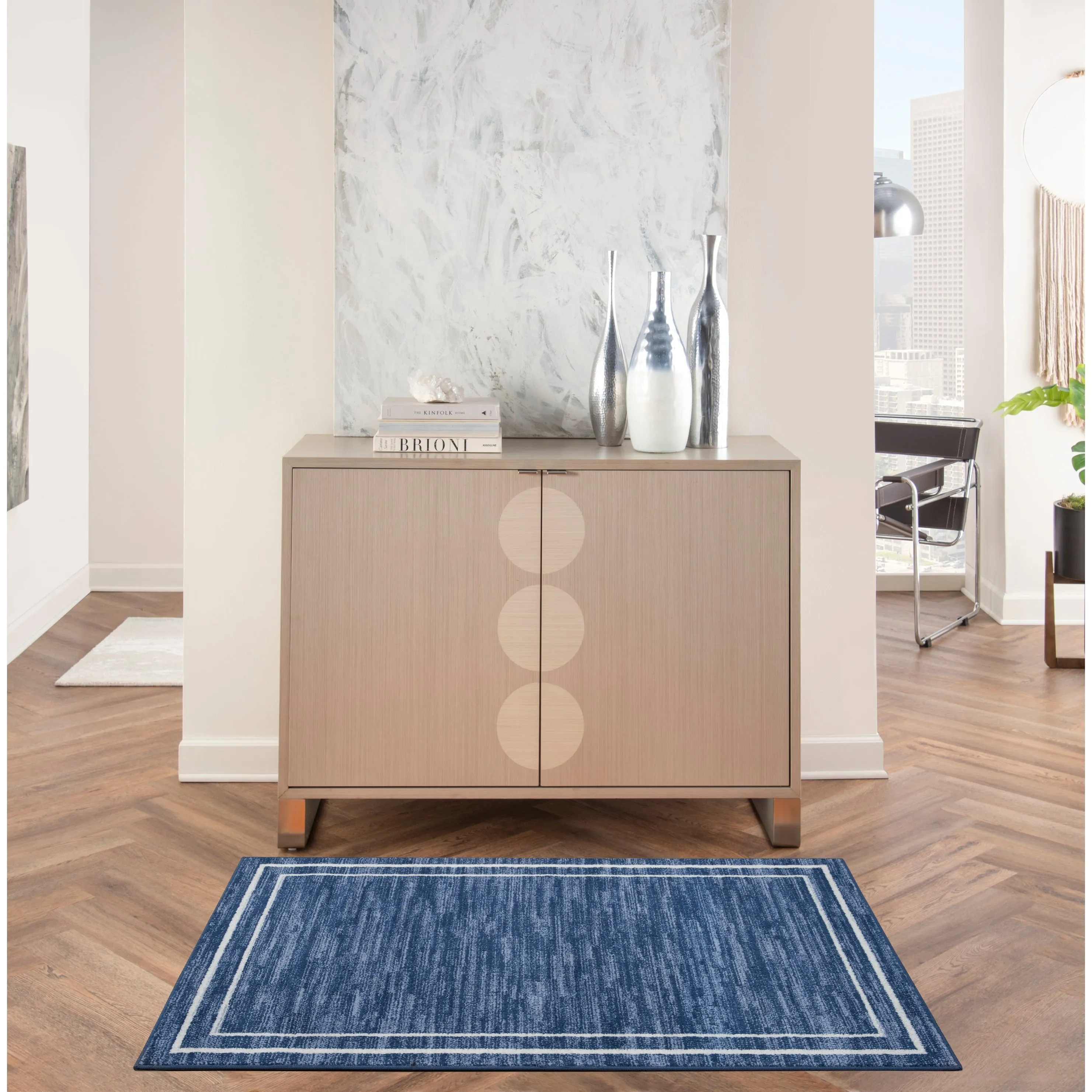 Nourison Essentials Indoor/Outdoor Solid Area Rug