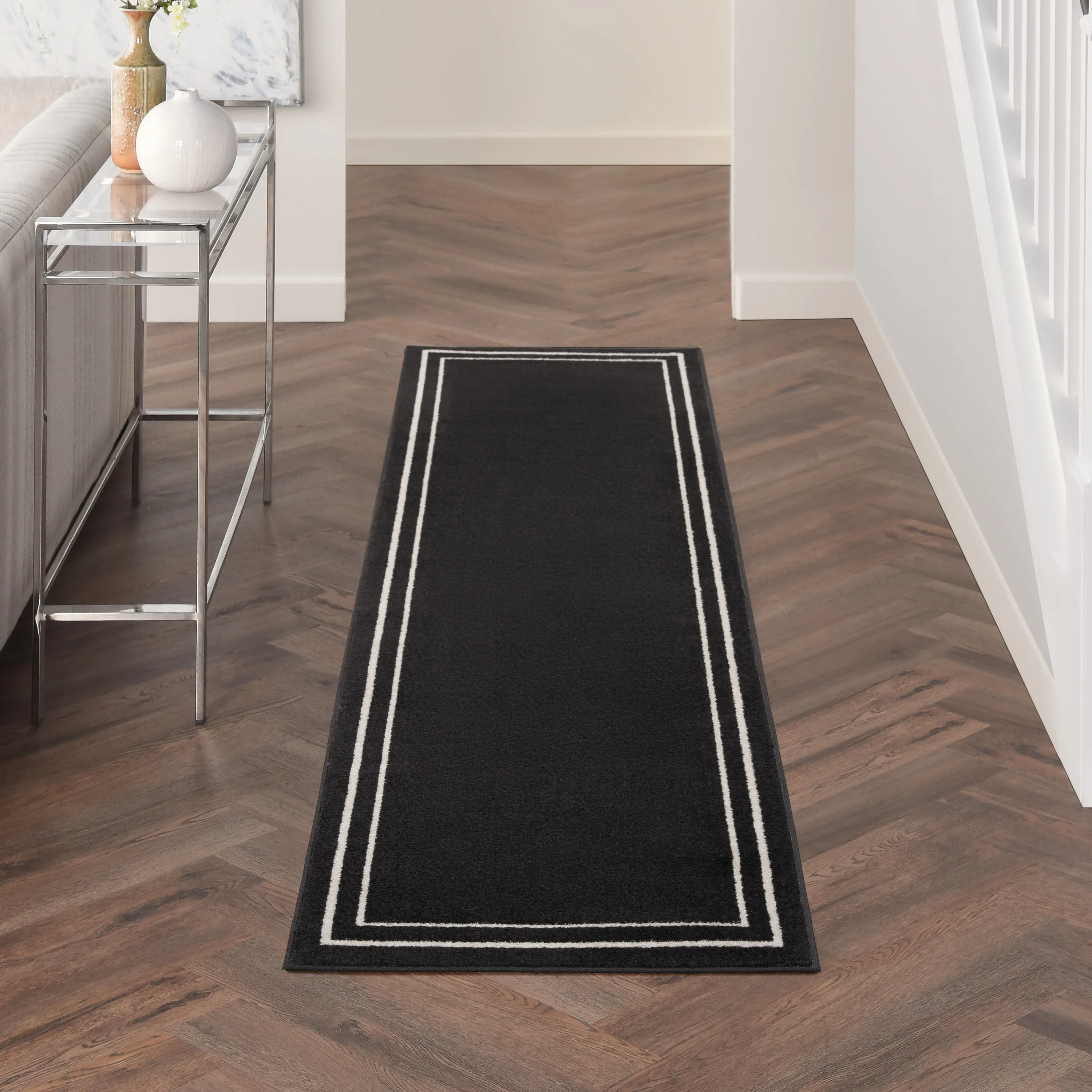 Nourison Essentials Indoor/Outdoor Solid Area Rug