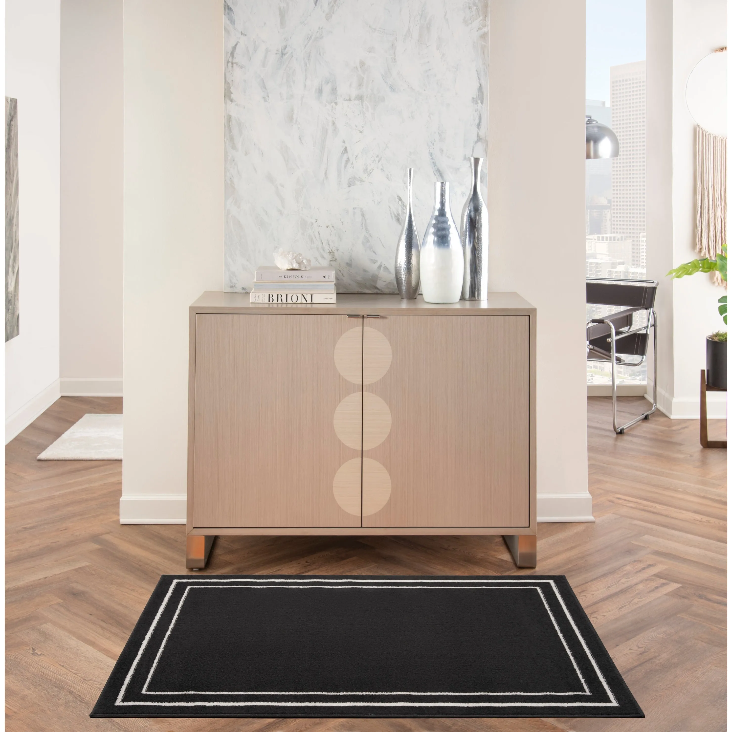 Nourison Essentials Indoor/Outdoor Solid Area Rug