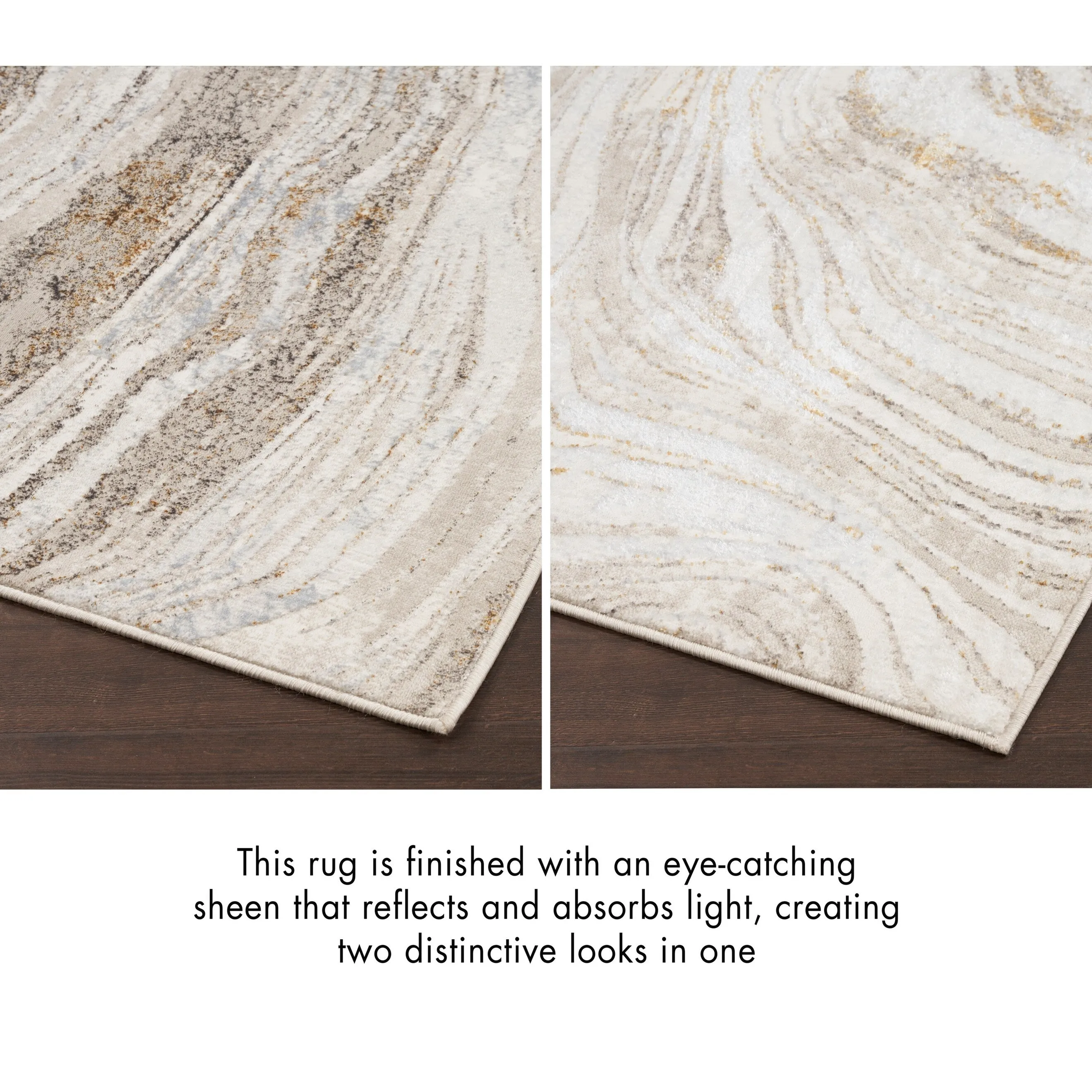 Nourison Glam Indoor Abstract Area Rug