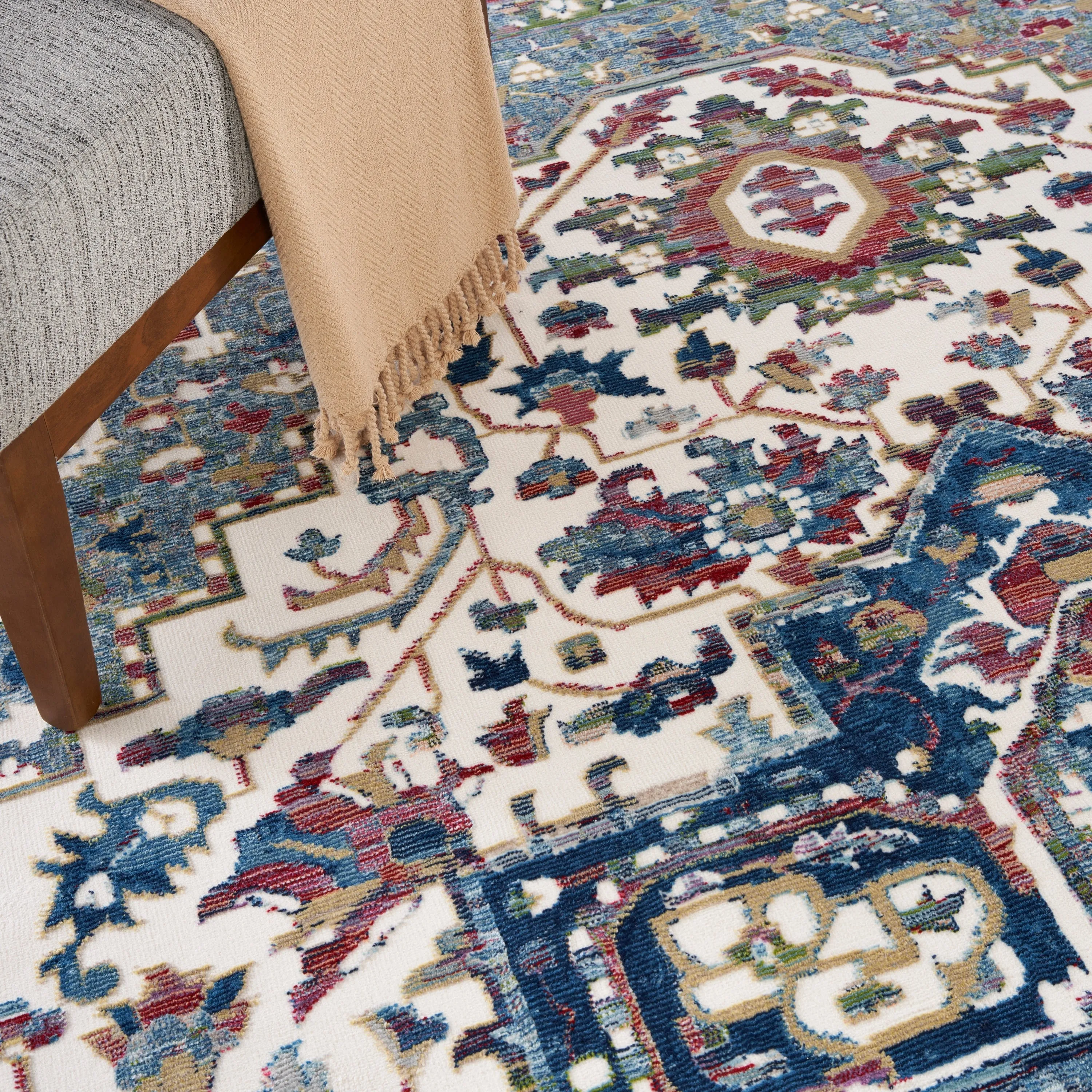 Nourison Global Vintage Traditional Persian Vintage Area Rug