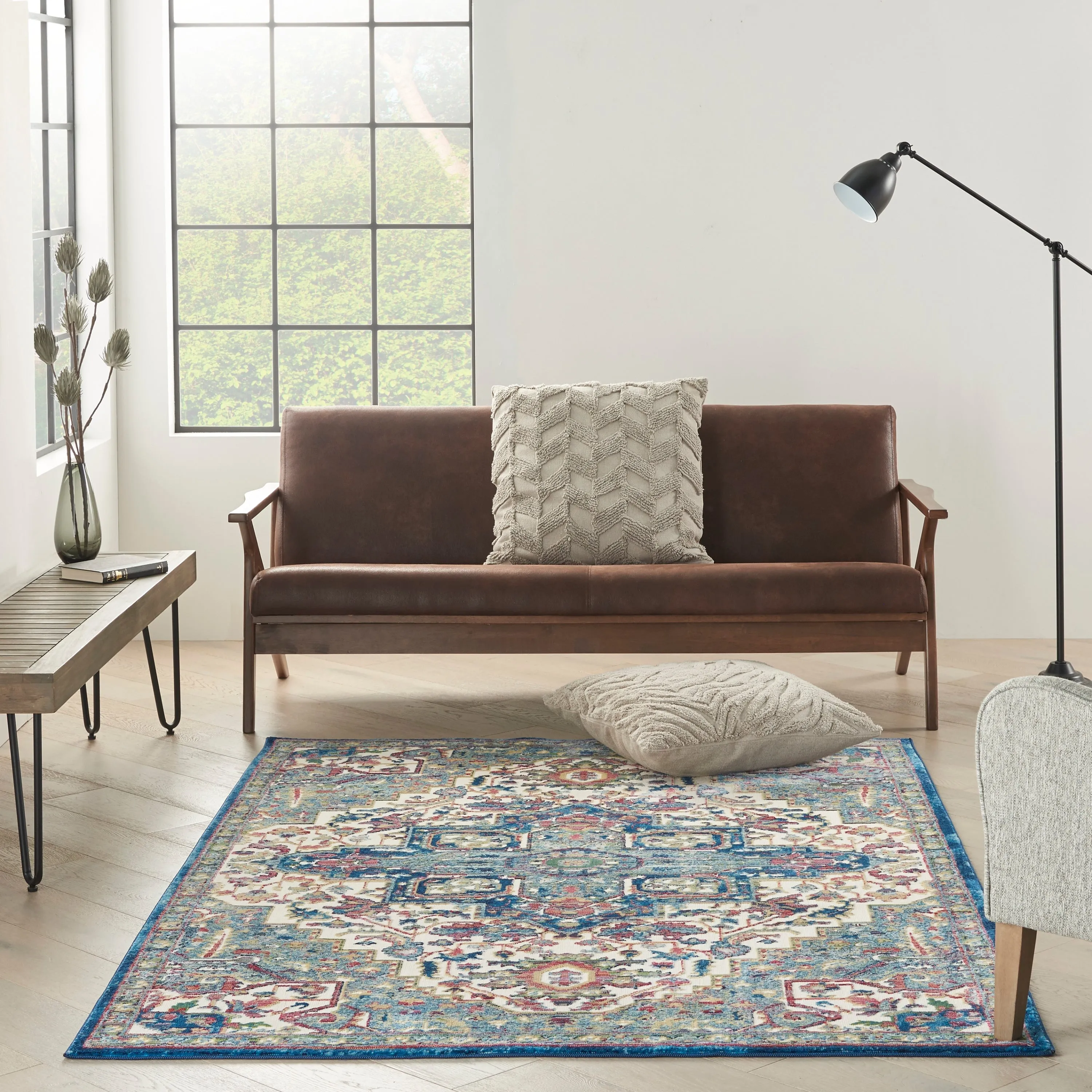 Nourison Global Vintage Traditional Persian Vintage Area Rug