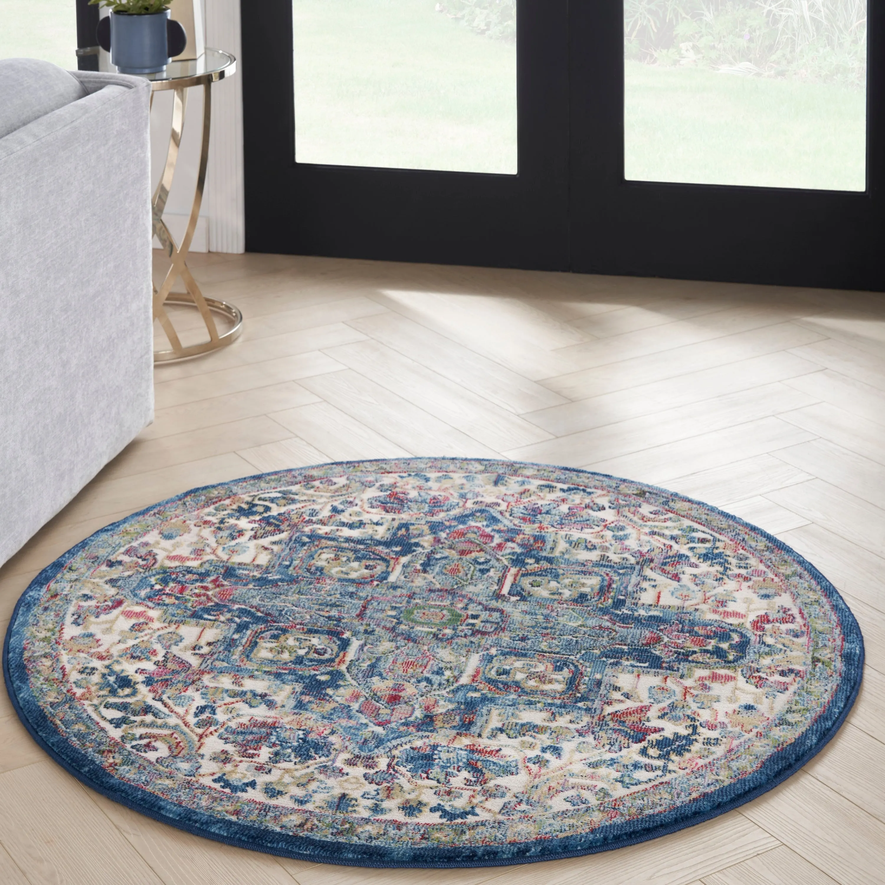 Nourison Global Vintage Traditional Persian Vintage Area Rug