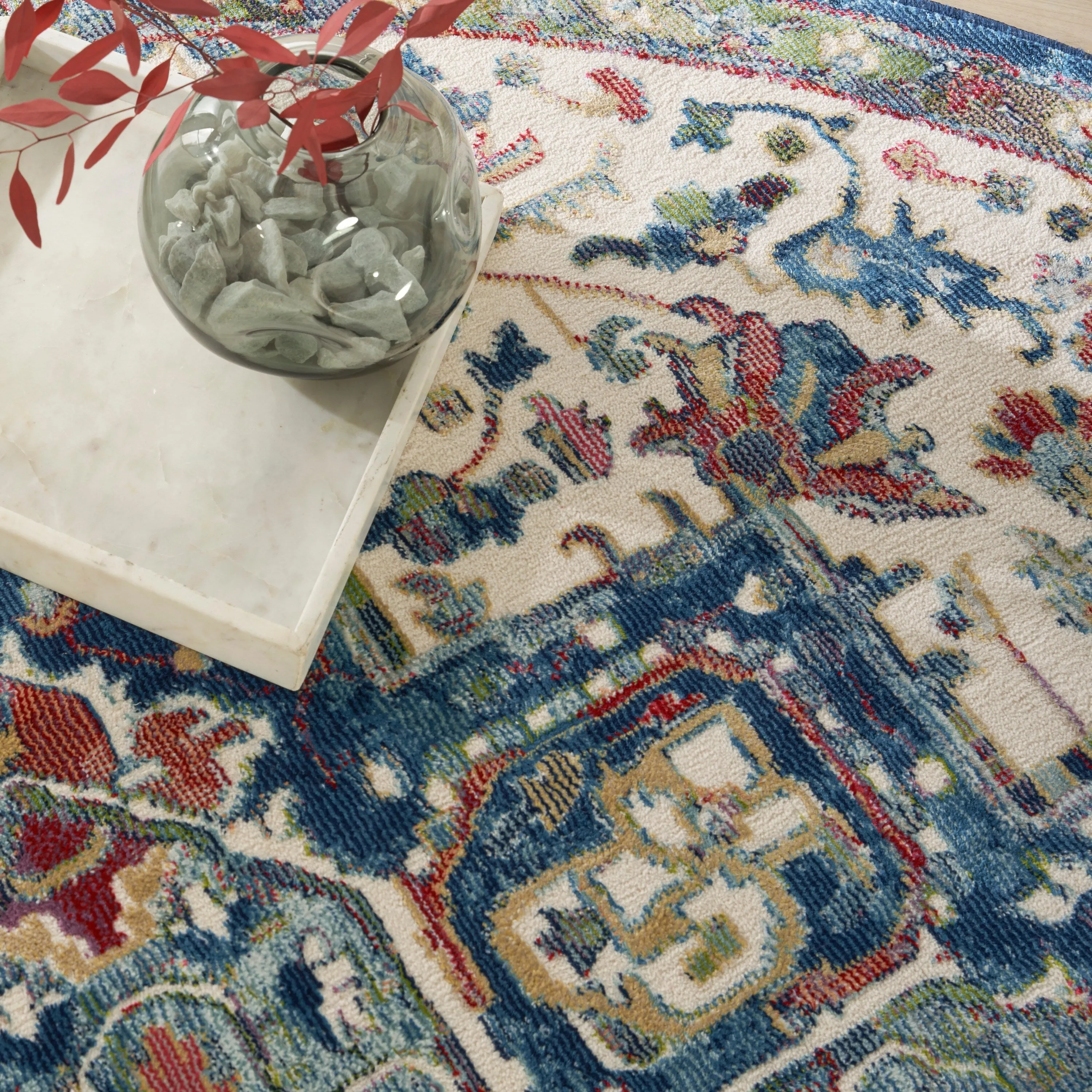 Nourison Global Vintage Traditional Persian Vintage Area Rug