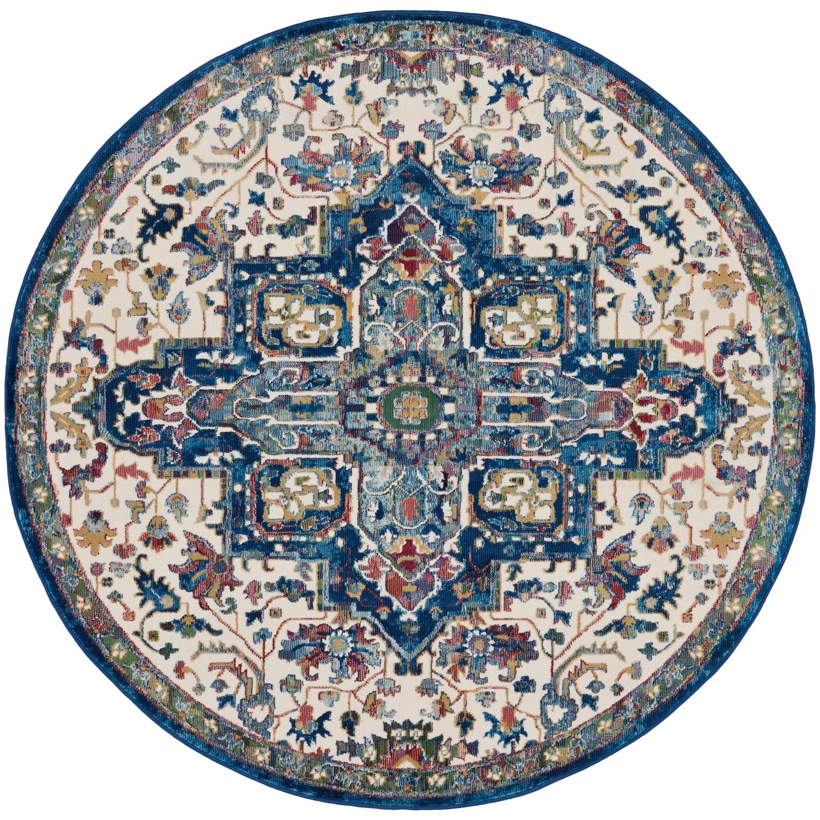 Nourison Global Vintage Traditional Persian Vintage Area Rug