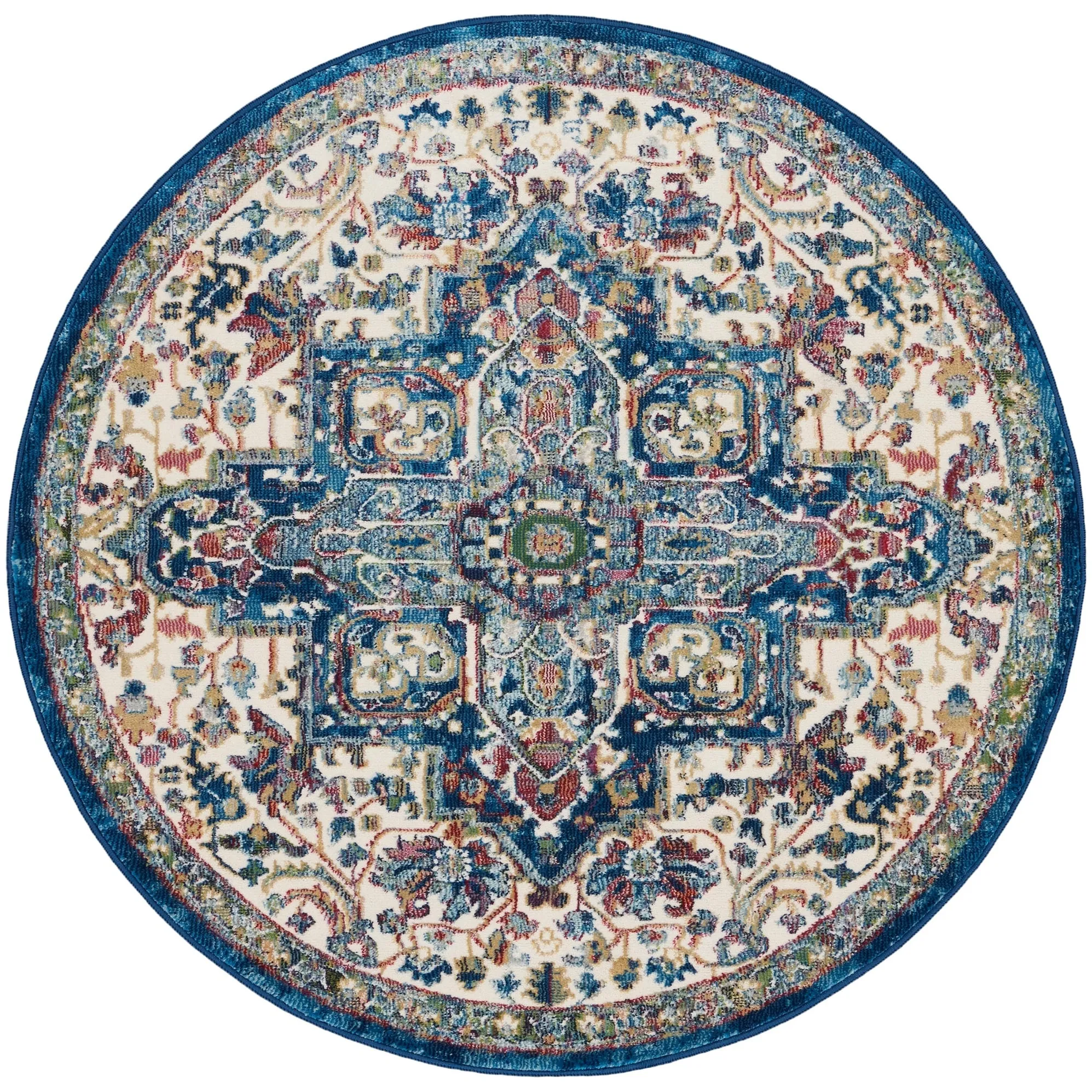 Nourison Global Vintage Traditional Persian Vintage Area Rug
