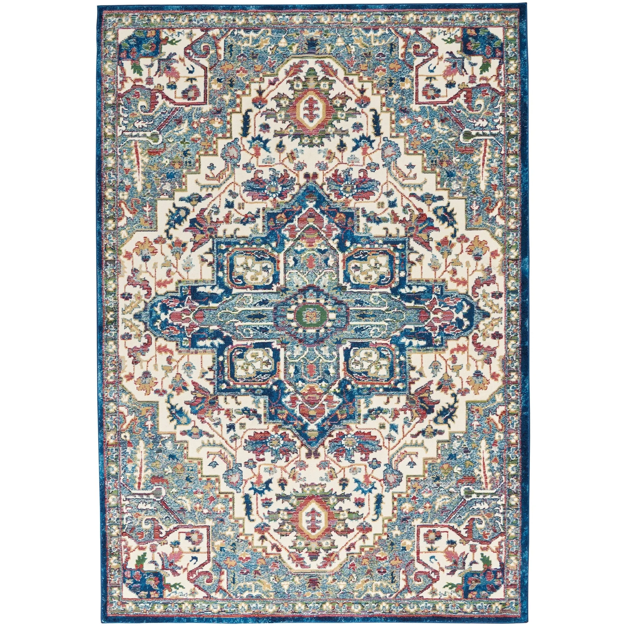 Nourison Global Vintage Traditional Persian Vintage Area Rug