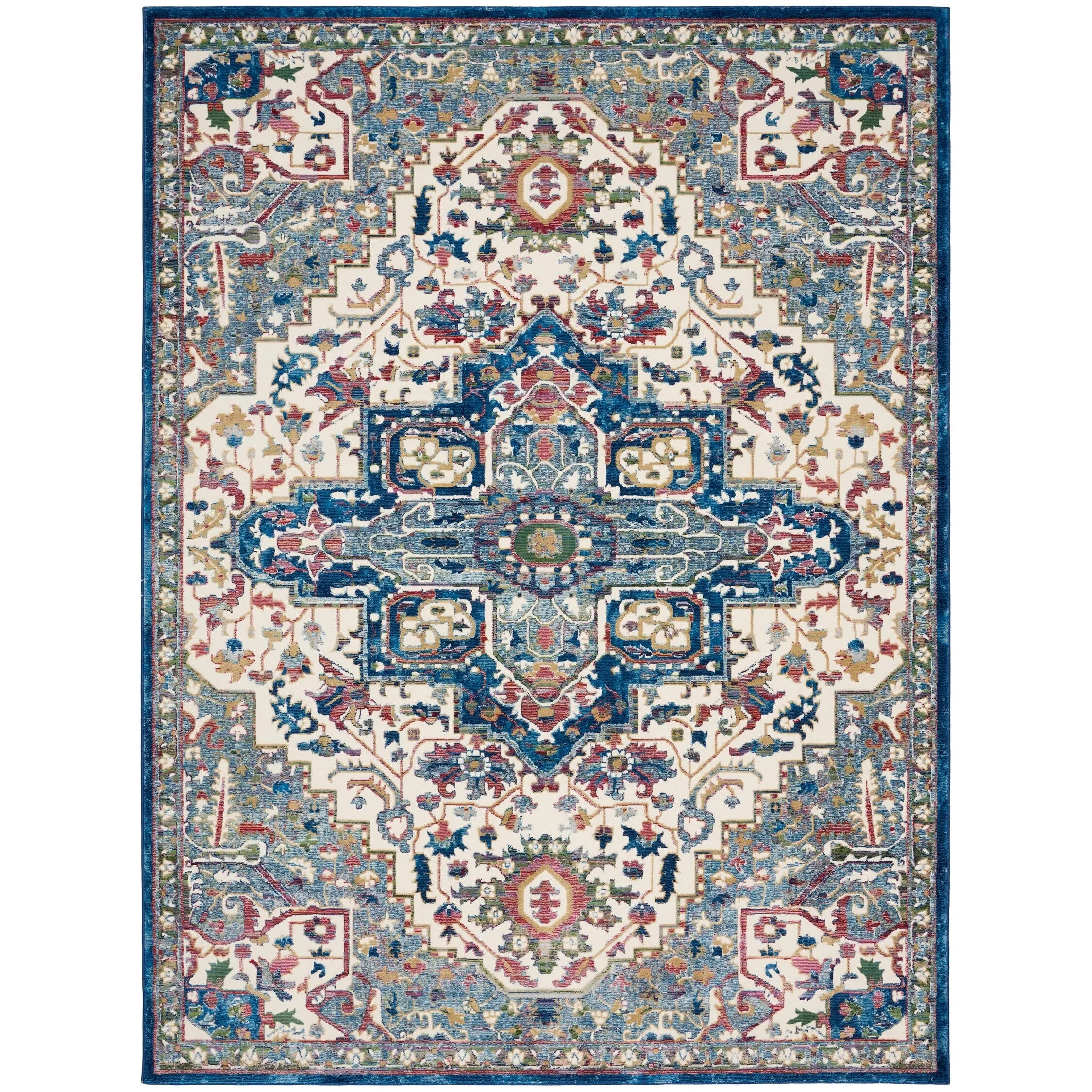 Nourison Global Vintage Traditional Persian Vintage Area Rug