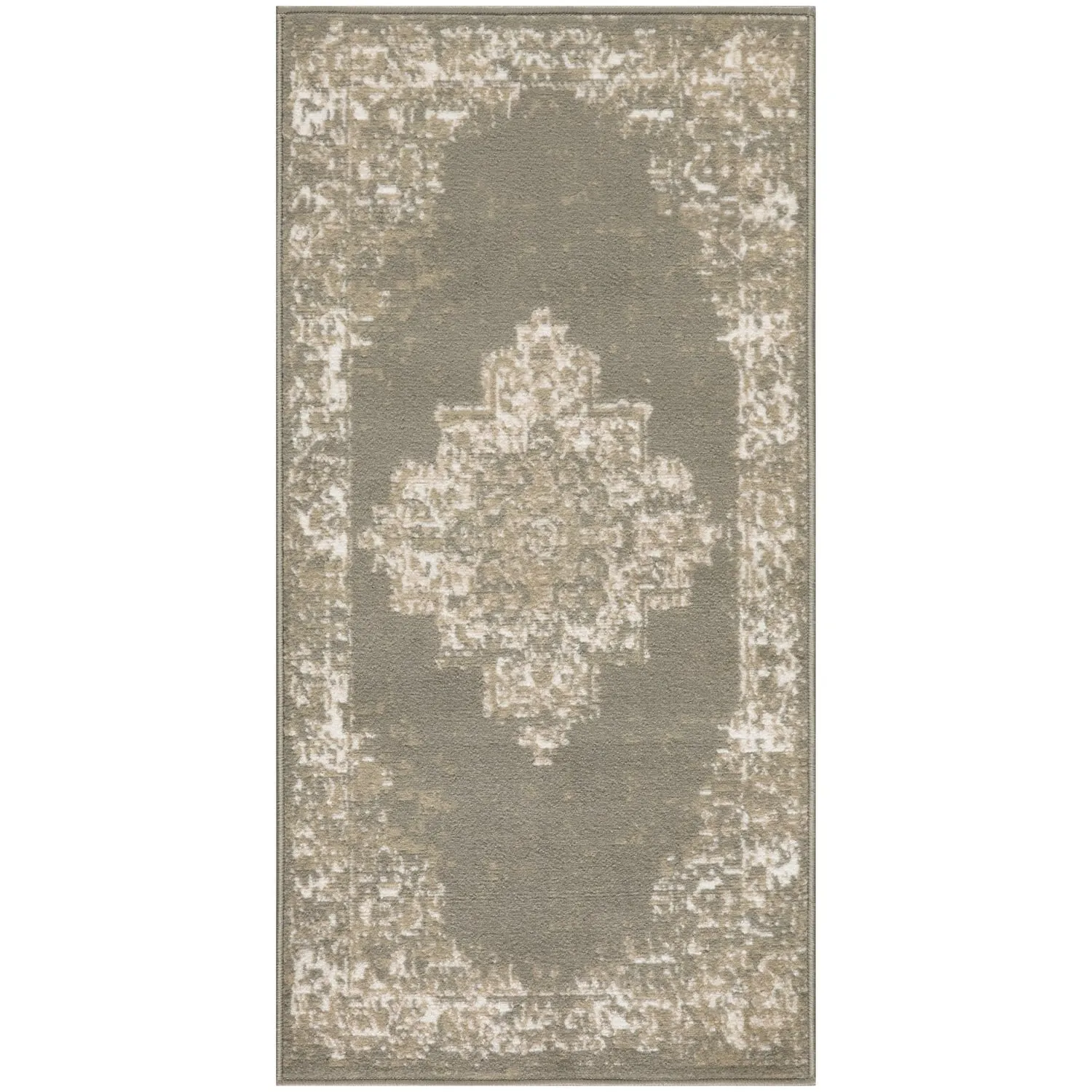 Nourison Grafix Distressed Vintage Medallion Area Rug