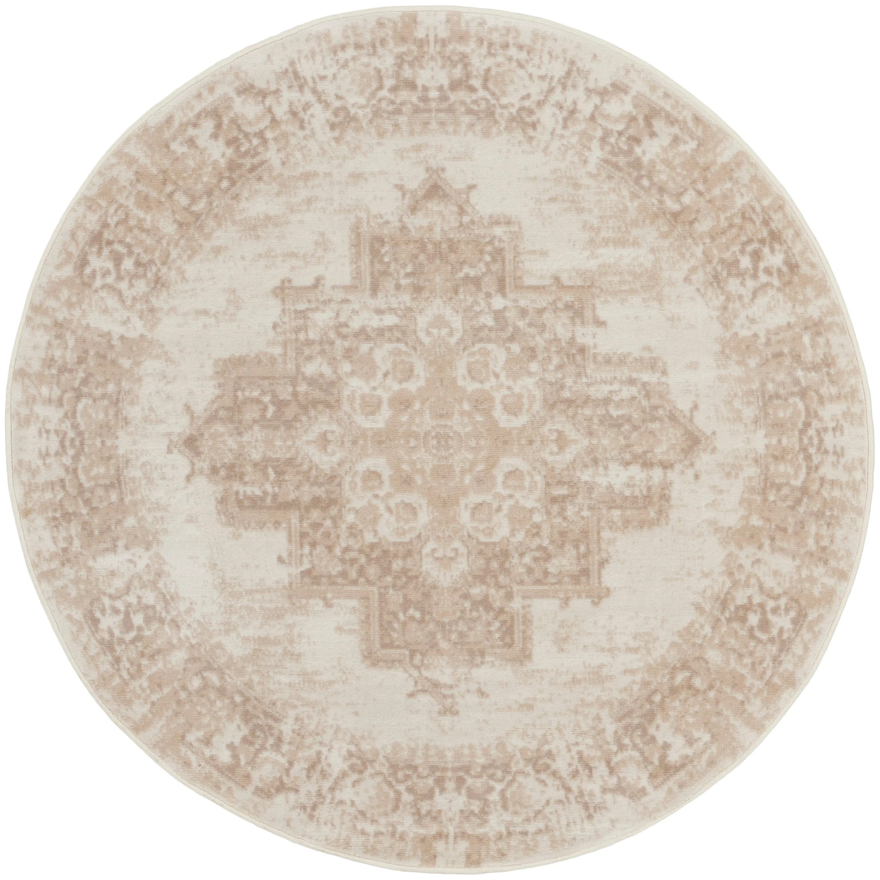 Nourison Grafix Distressed Vintage Medallion Area Rug