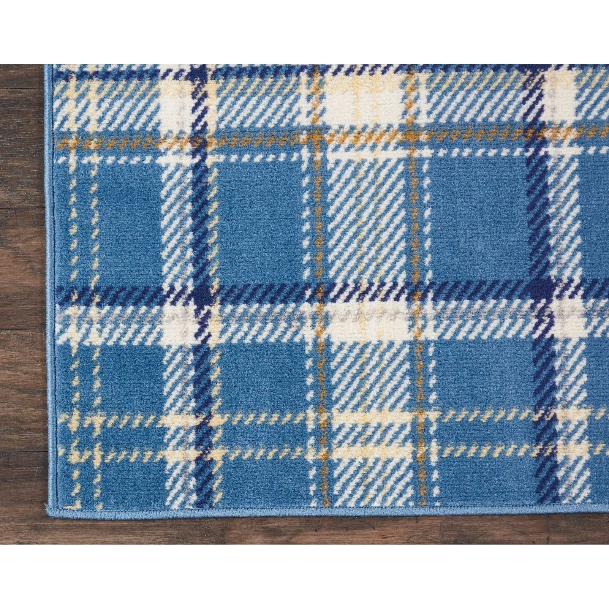 Nourison Grafix Plaid Farmhouse Area Rug