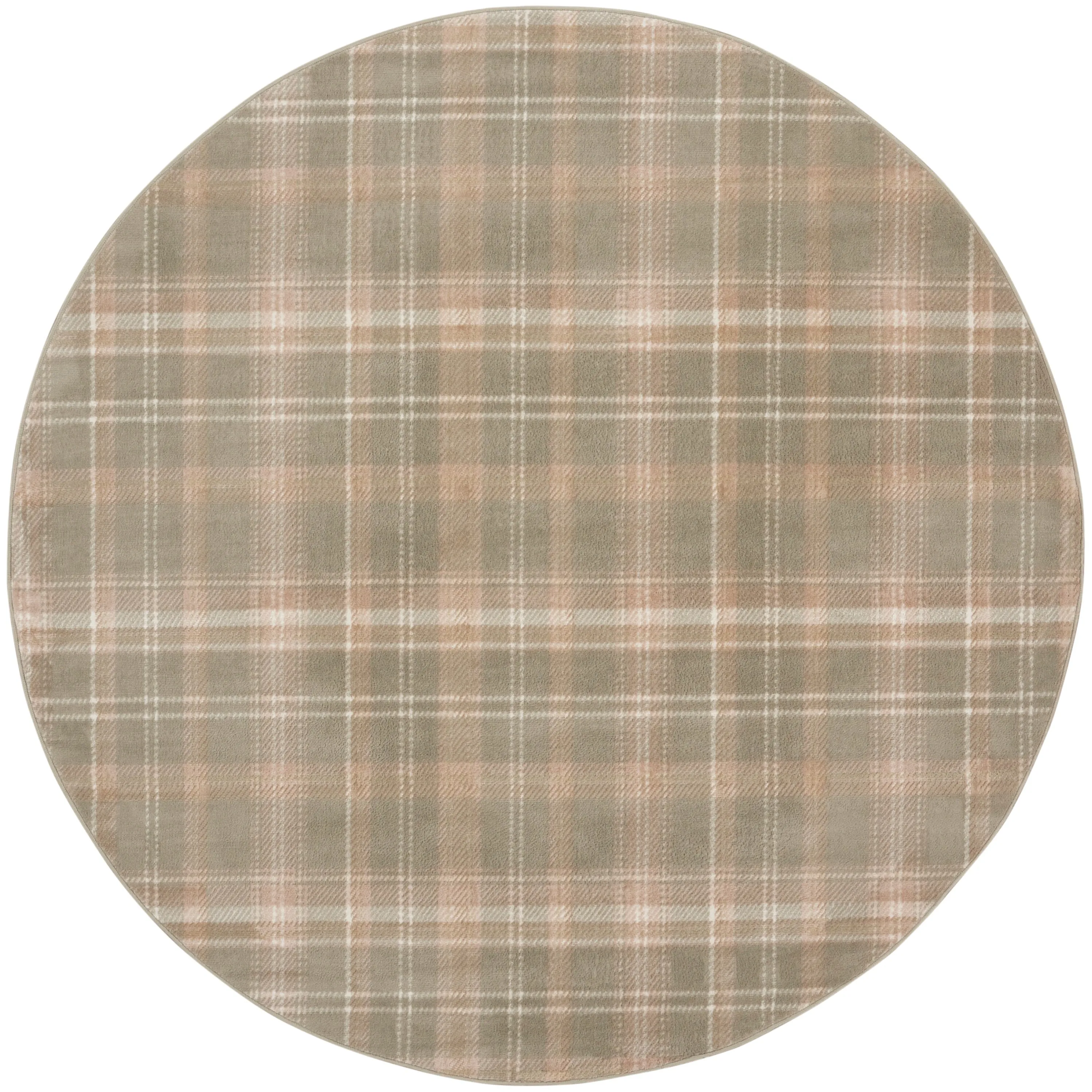 Nourison Grafix Plaid Farmhouse Area Rug