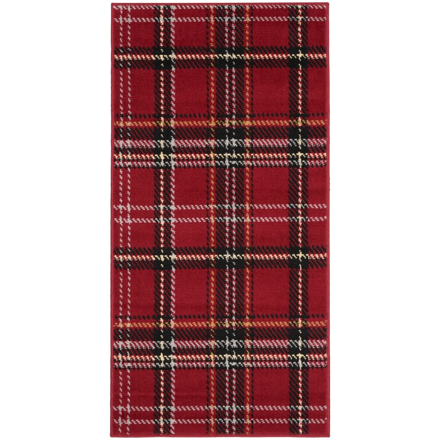Nourison Grafix Plaid Farmhouse Area Rug