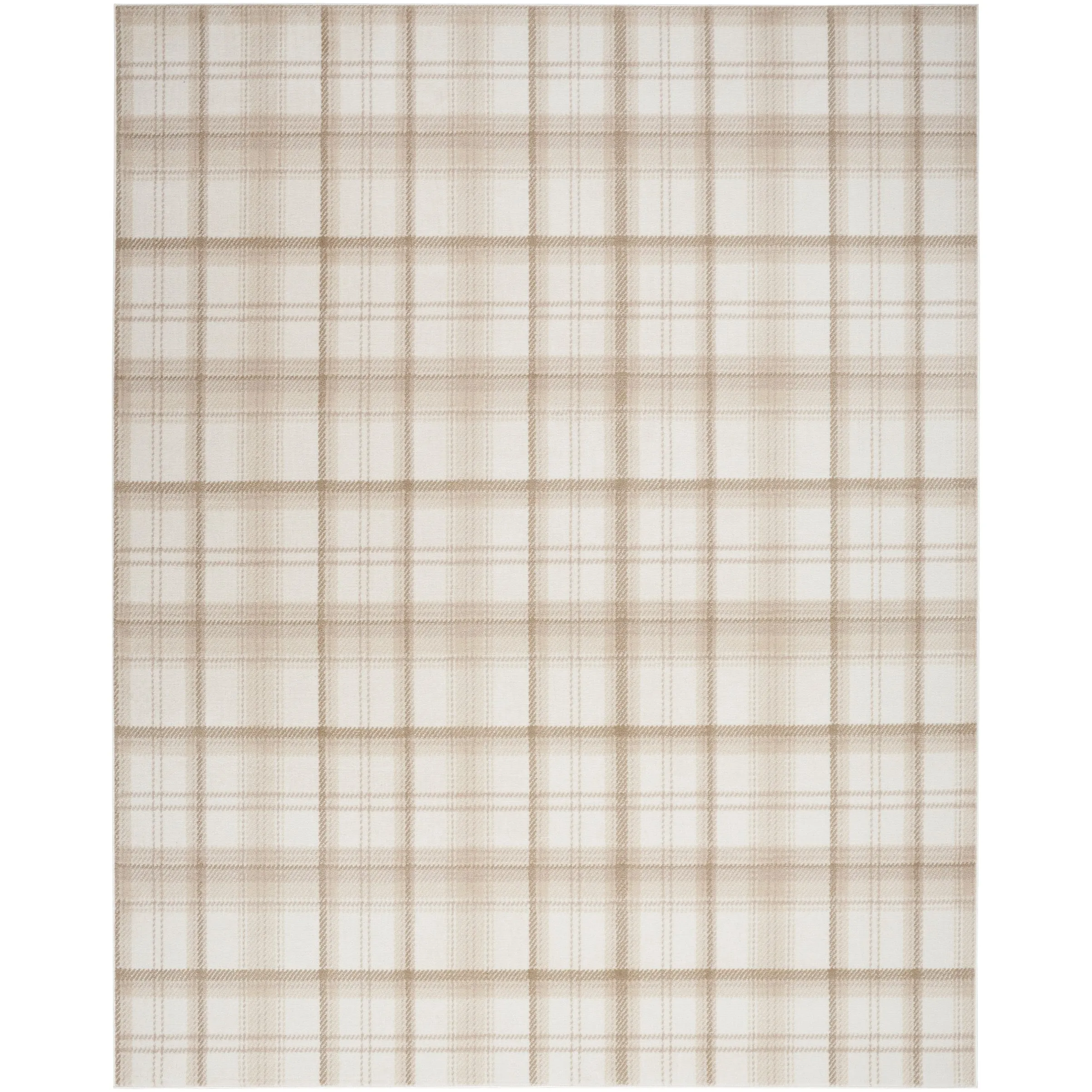 Nourison Grafix Plaid Farmhouse Area Rug