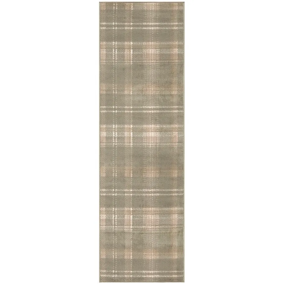 Nourison Grafix Plaid Farmhouse Area Rug