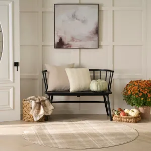 Nourison Grafix Plaid Farmhouse Area Rug