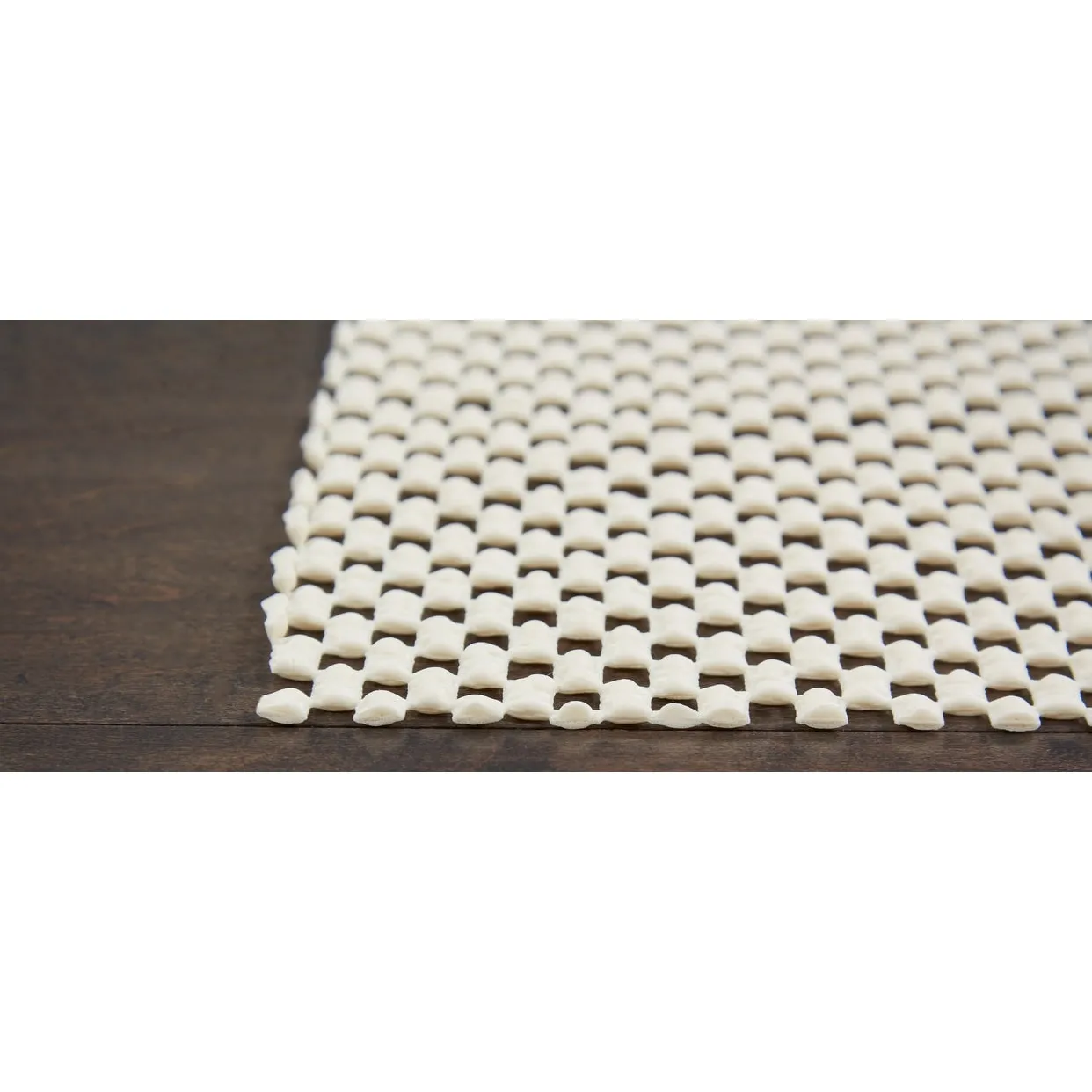 Nourison Grid-Loc Non-Slip Cushioned Non-adhesive Rug Pad - Ivory