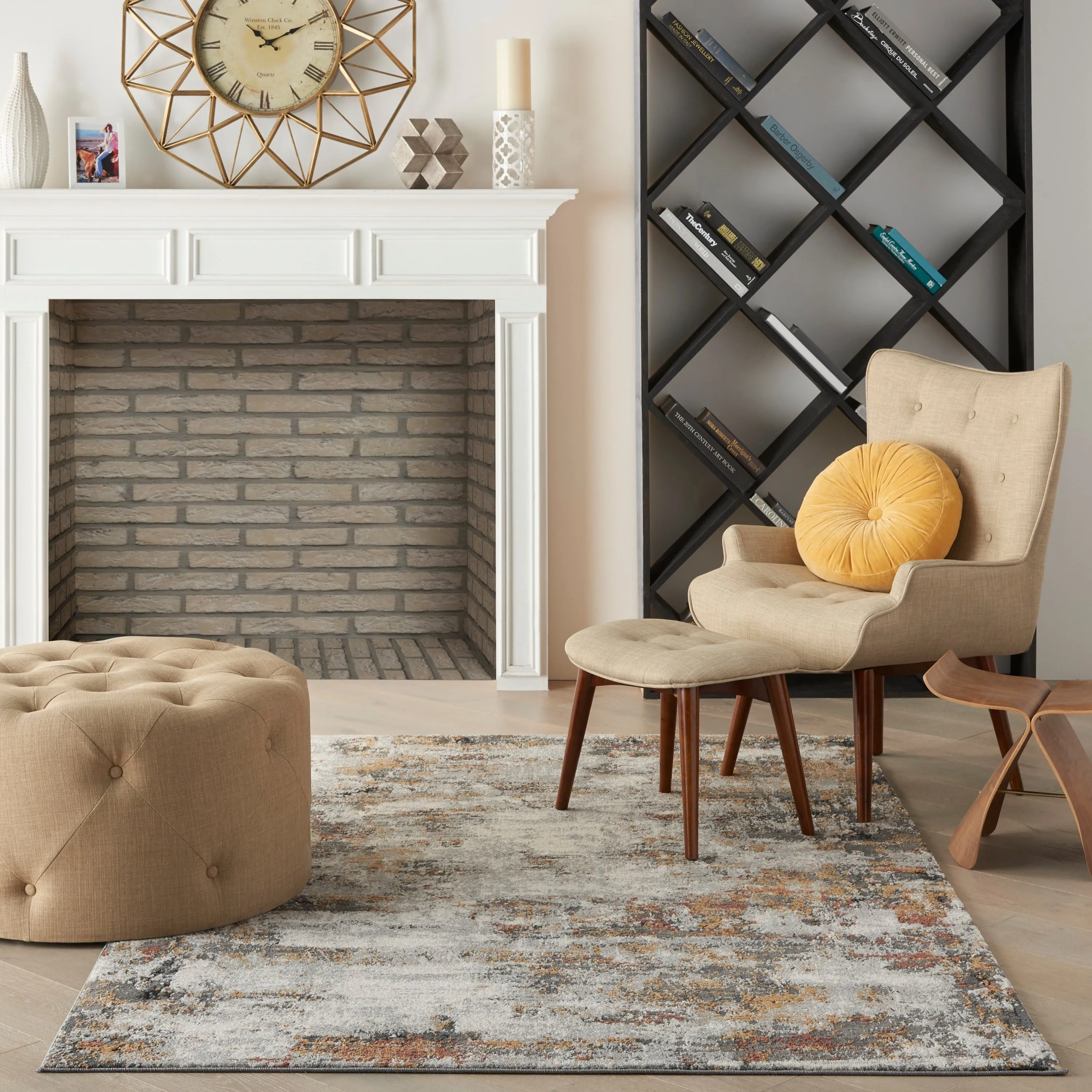 Nourison Ludlow Modern Abstract Area Rug