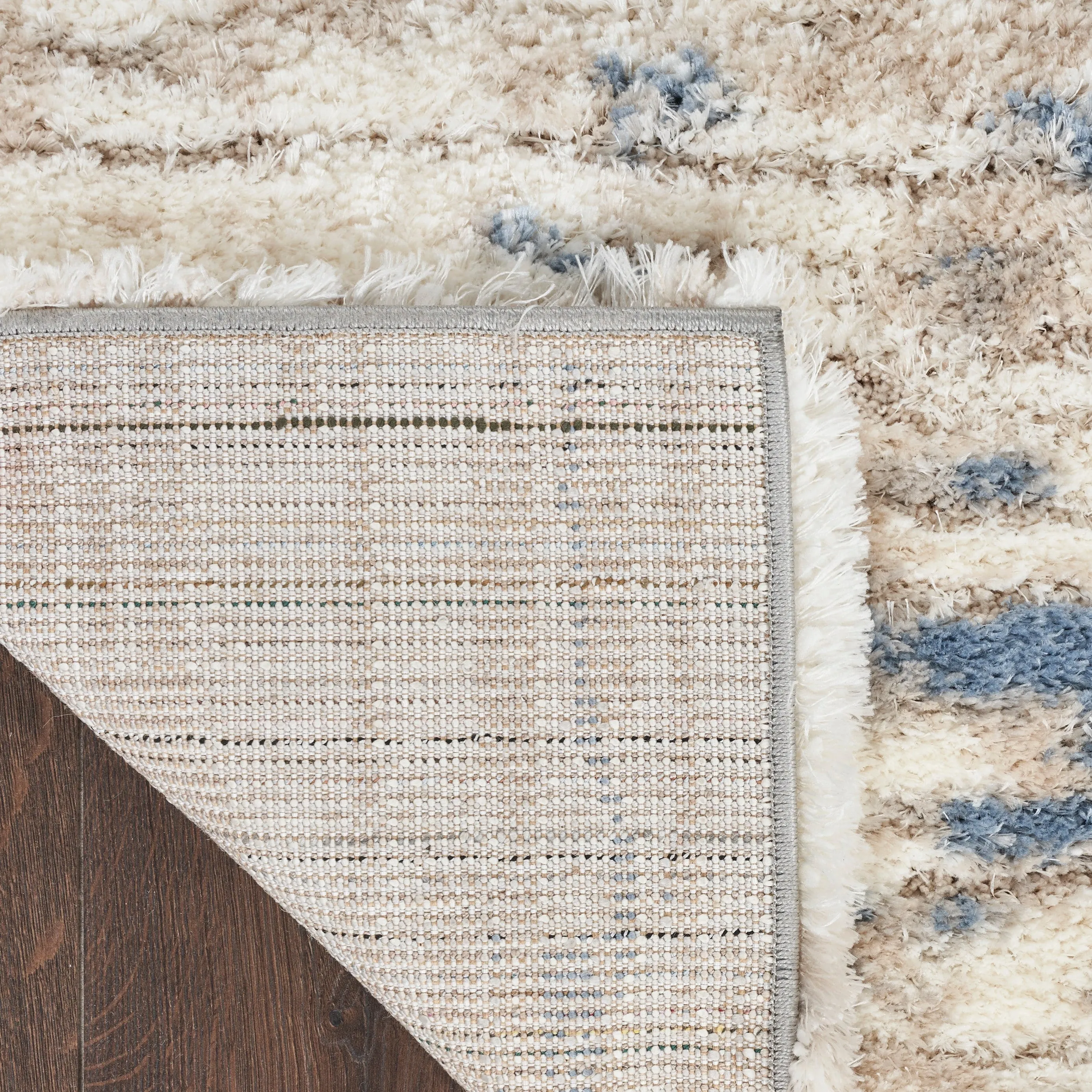 Nourison Luxurious Shag Abstract Glam Ultra Plush Pile Area Rug